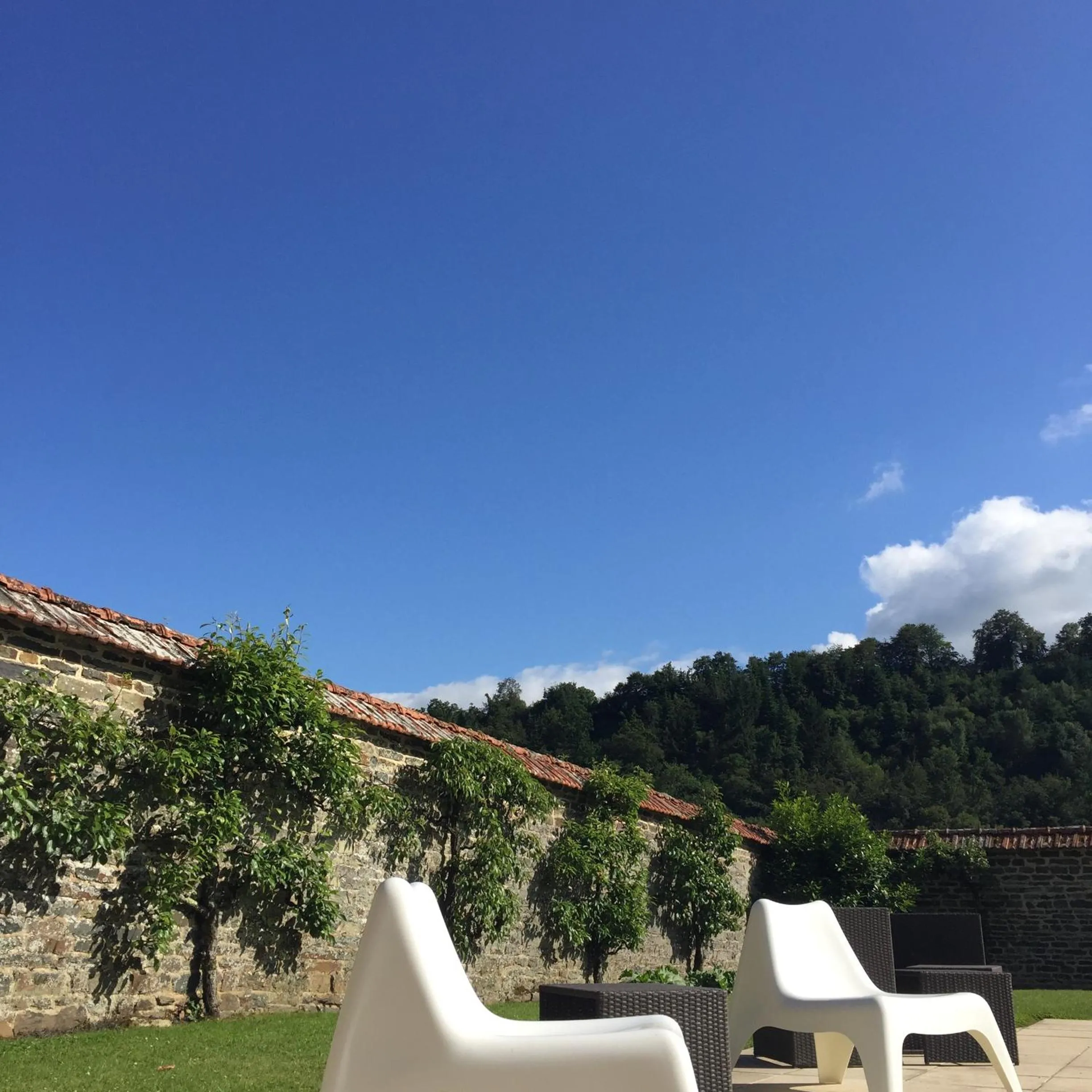 Garden in Le Manoir de Bénédicte B&B