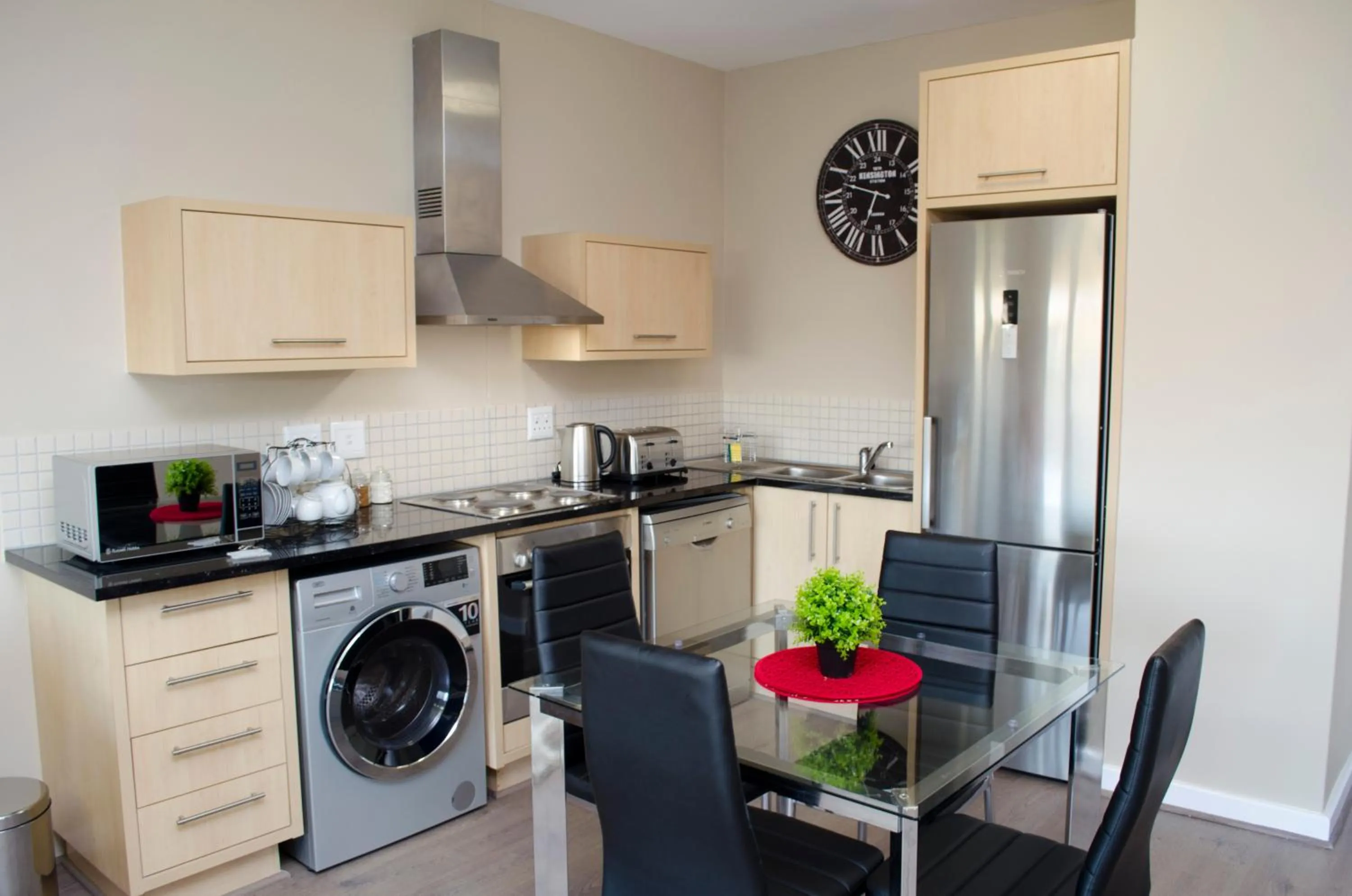 Kitchen or kitchenette in Knightsbridge Luxury Apartments