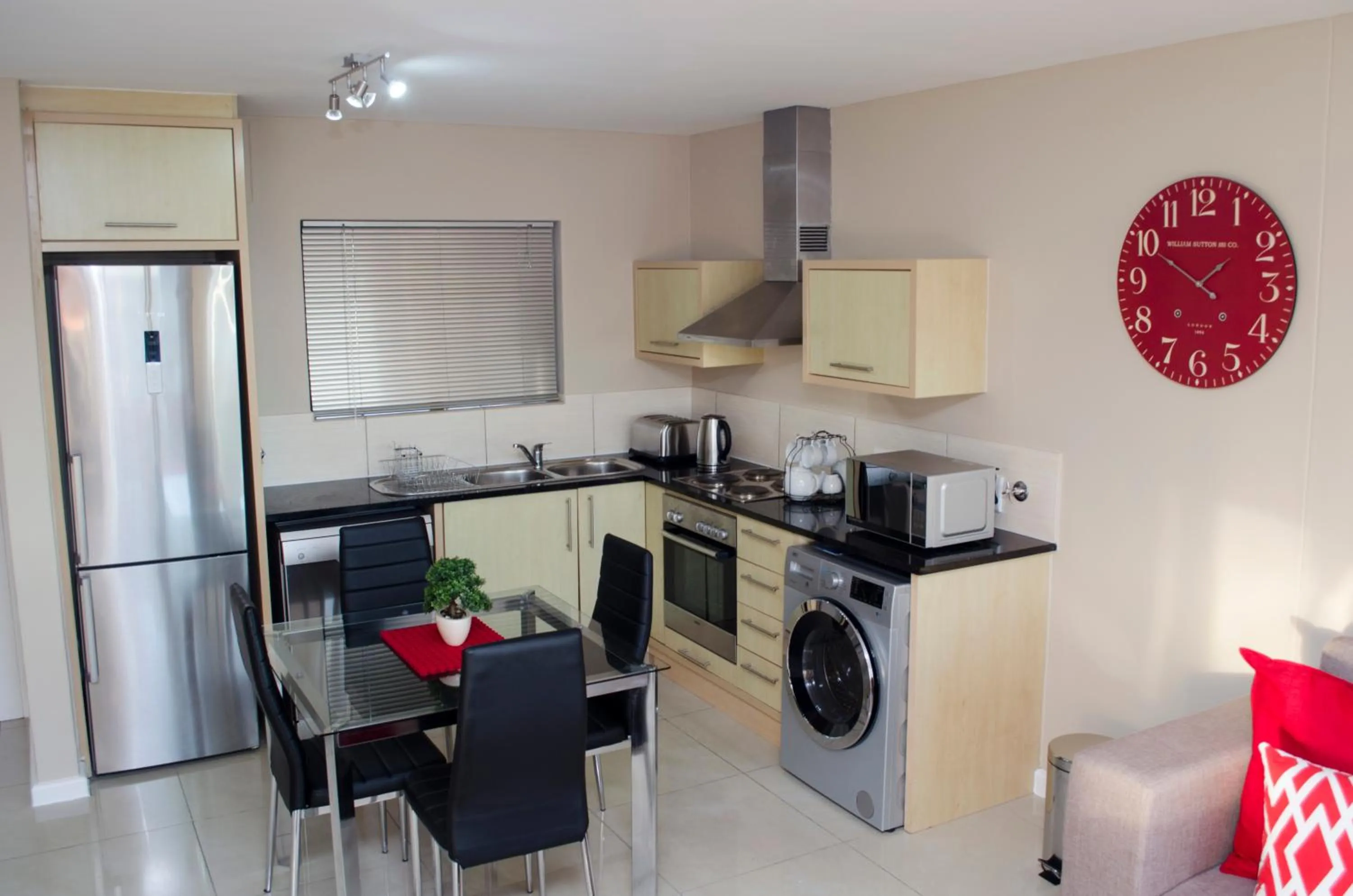 Kitchen or kitchenette in Knightsbridge Luxury Apartments