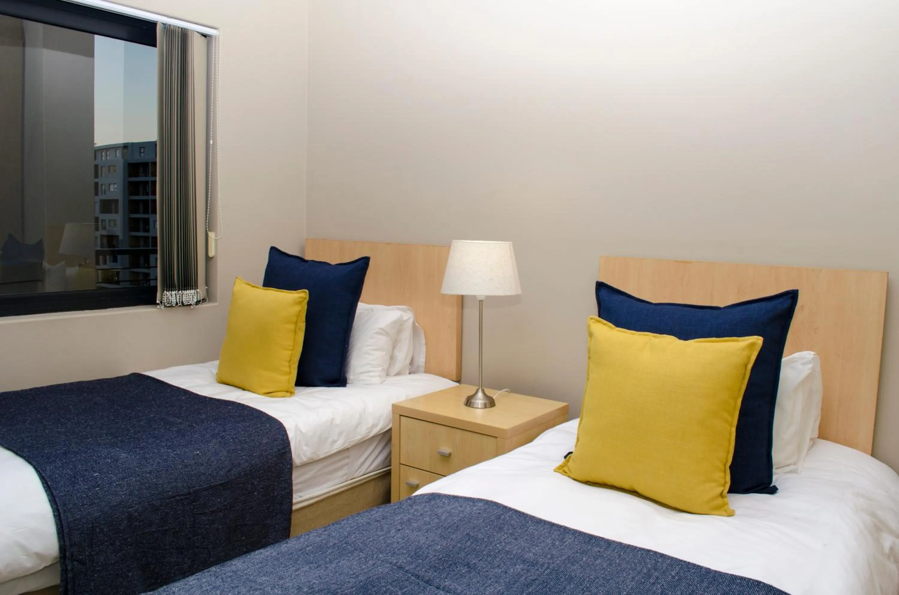 Bed in Knightsbridge Luxury Apartments