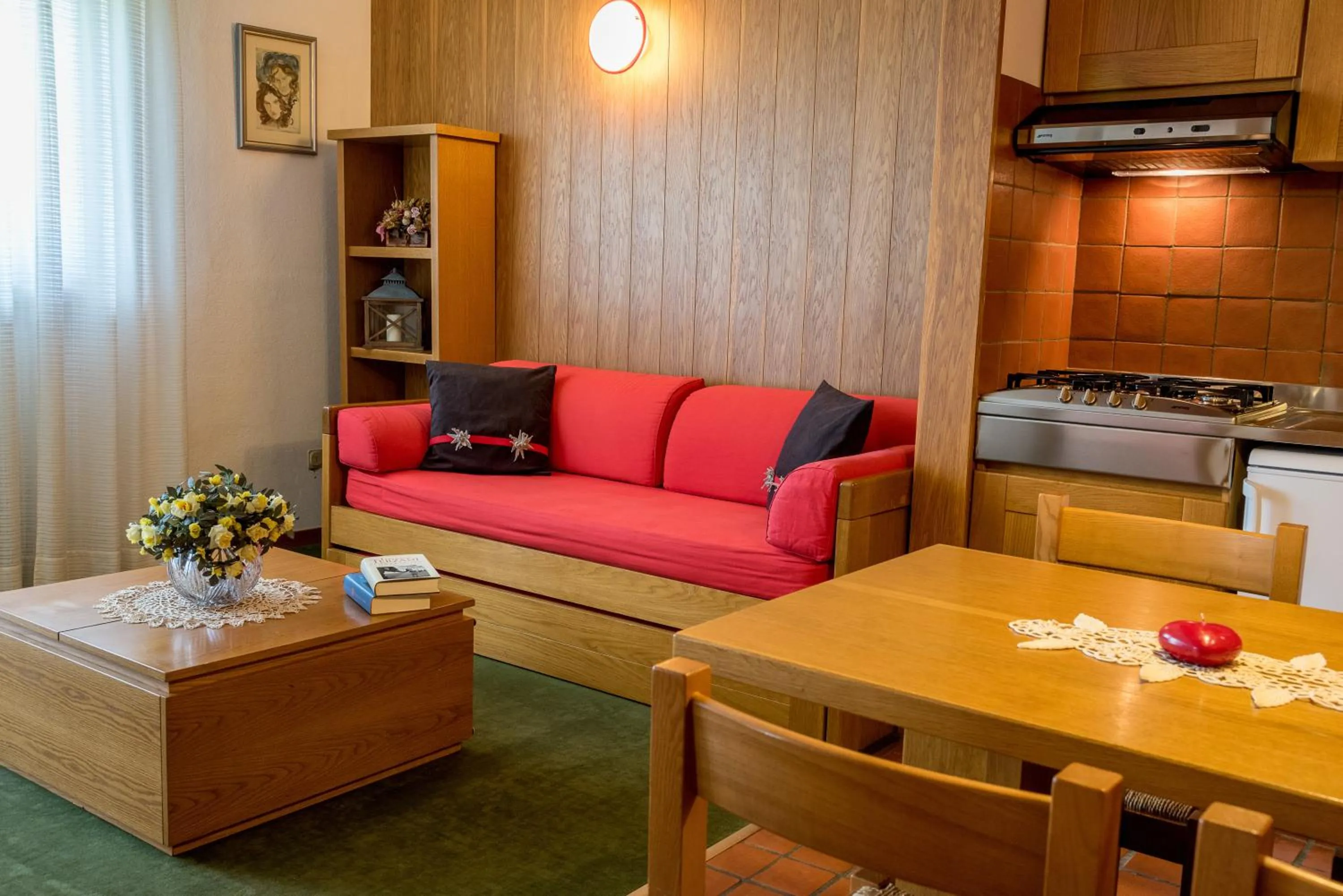 Seating area in Residence Des Alpes