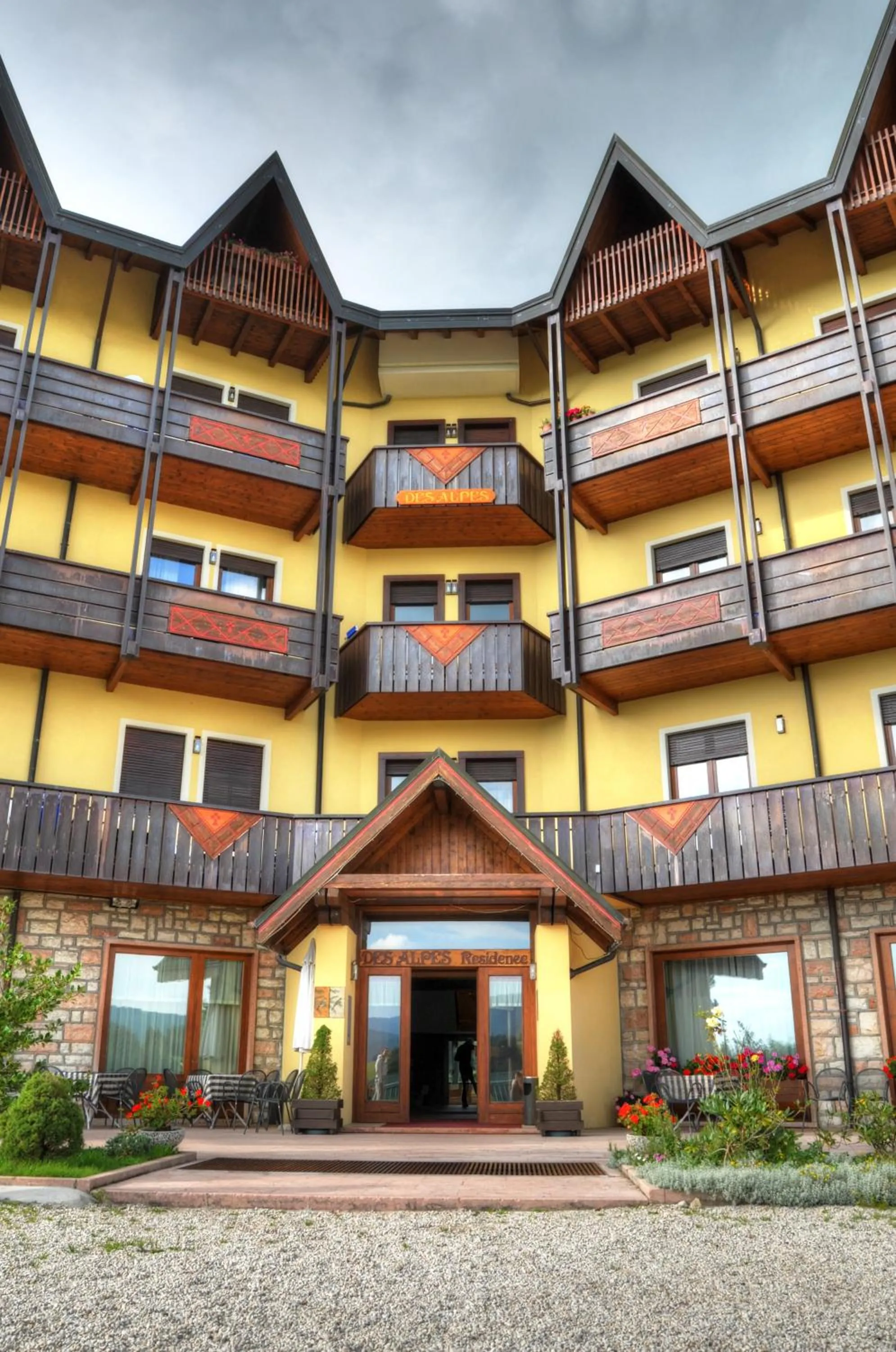 Property building in Residence Des Alpes