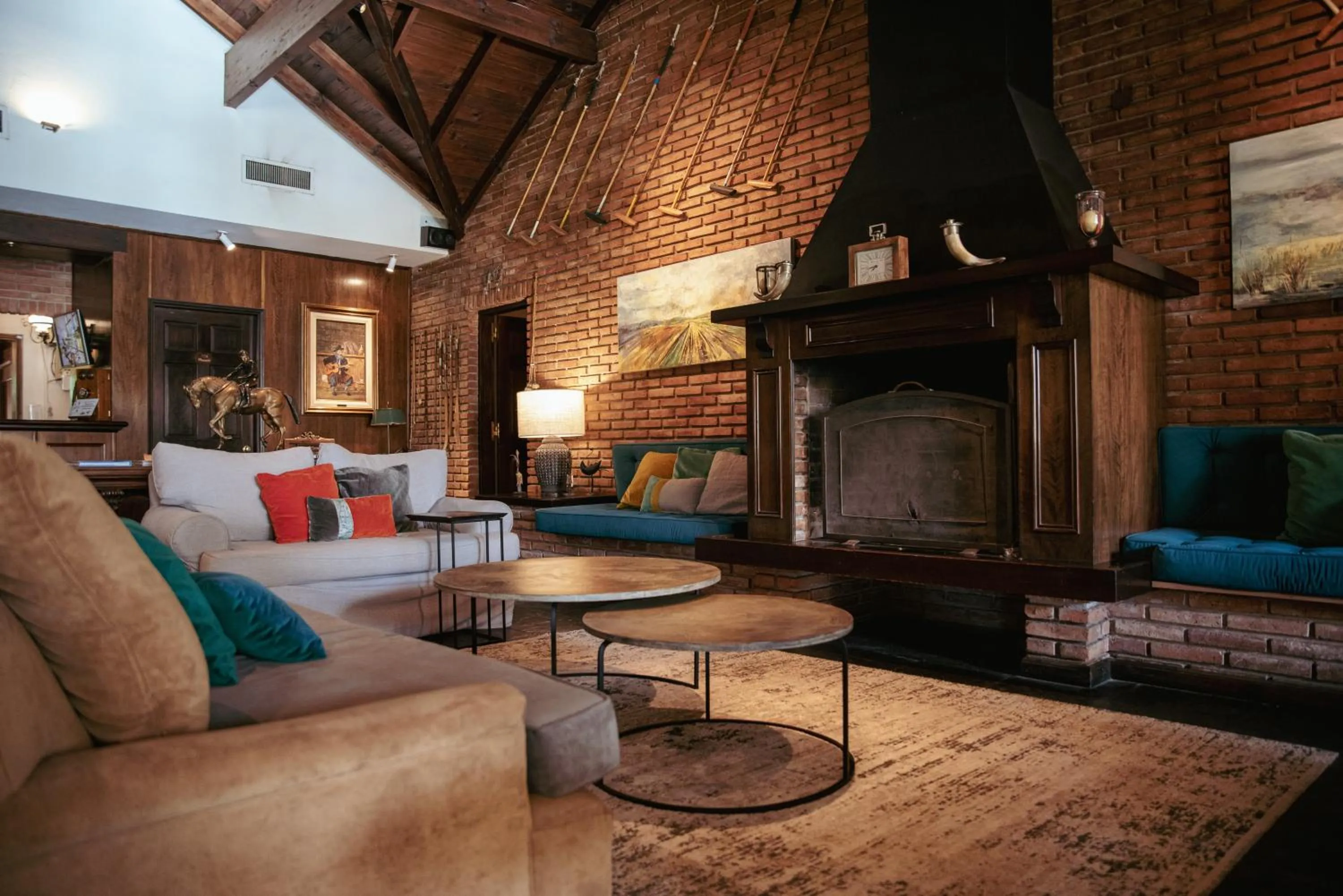 Living room in La Posta del Pilar Hotel & Spa