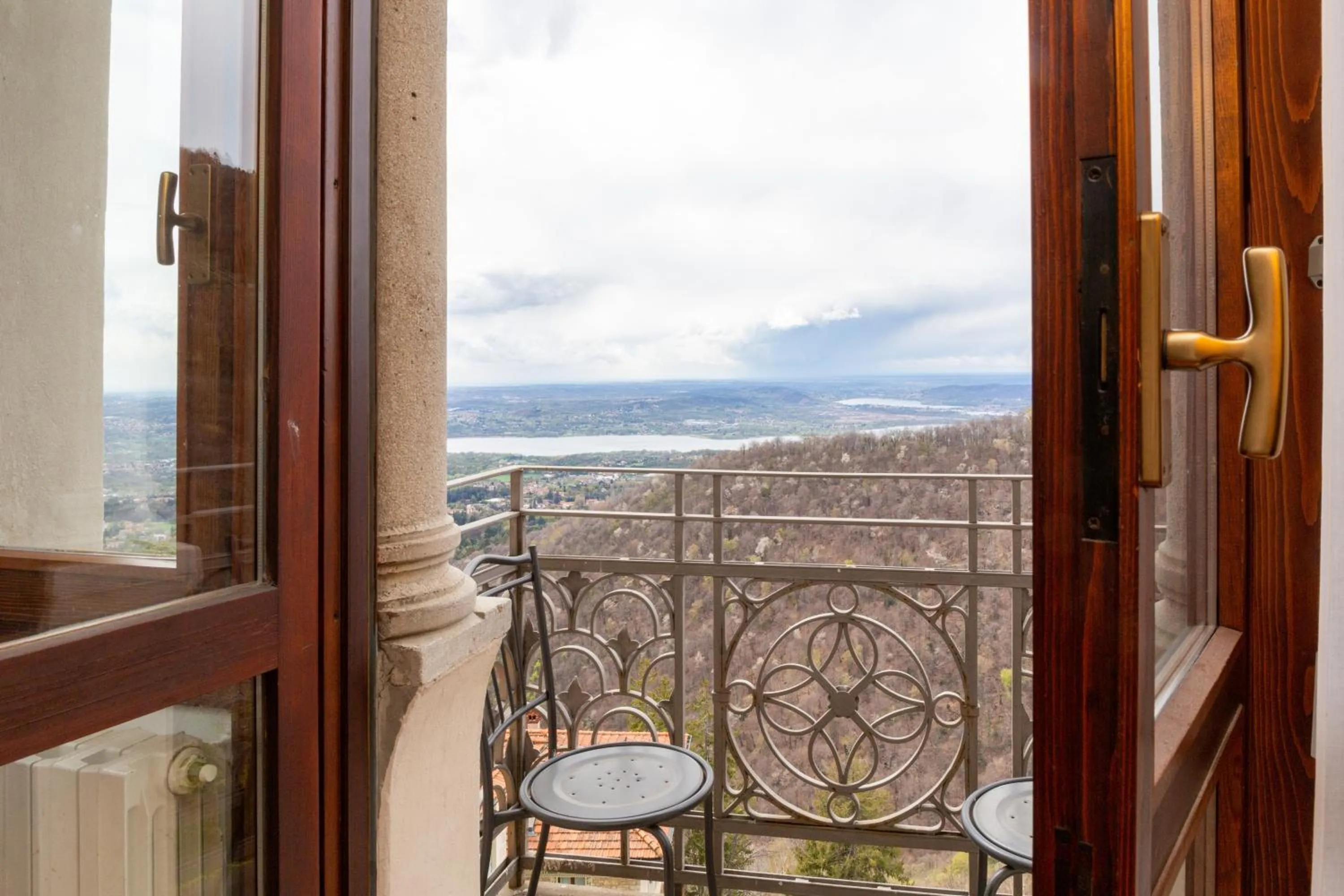 Balcony/Terrace in Albergo Sacro Monte Varese