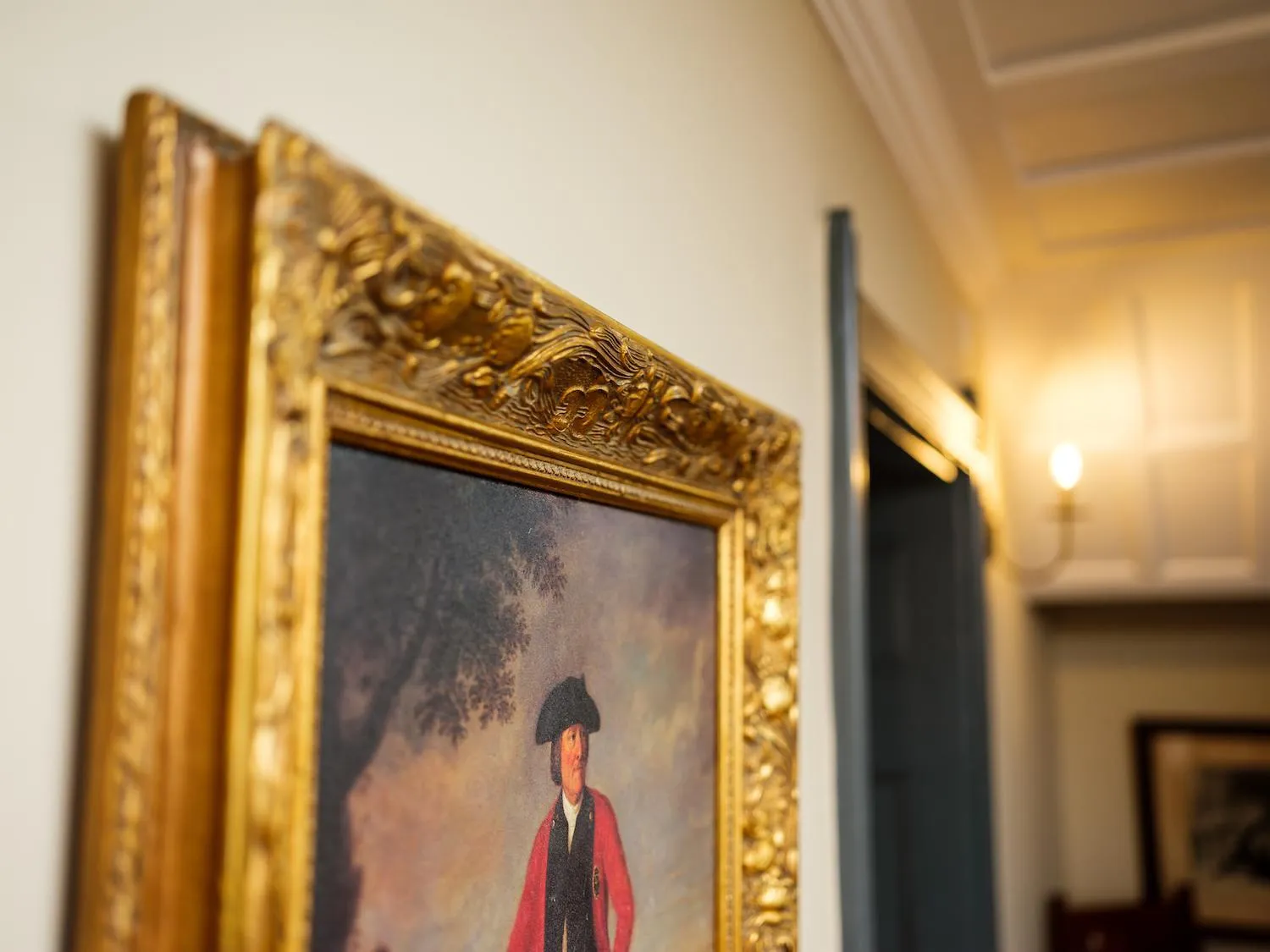 Decorative detail in The Wheatsheaf at Beetham