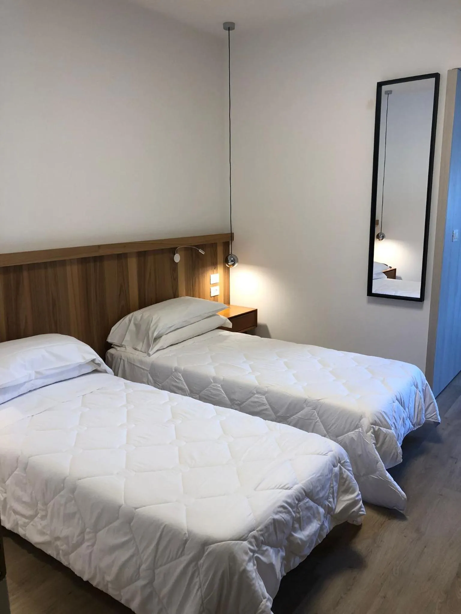 Toilet, Bed in Hotel Oliva