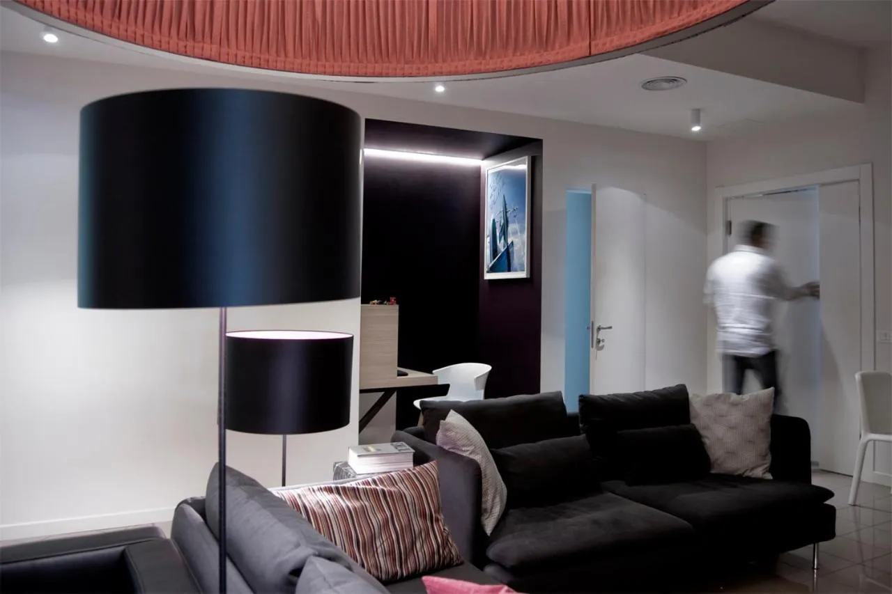 Communal lounge/ TV room in Hotel Oliva