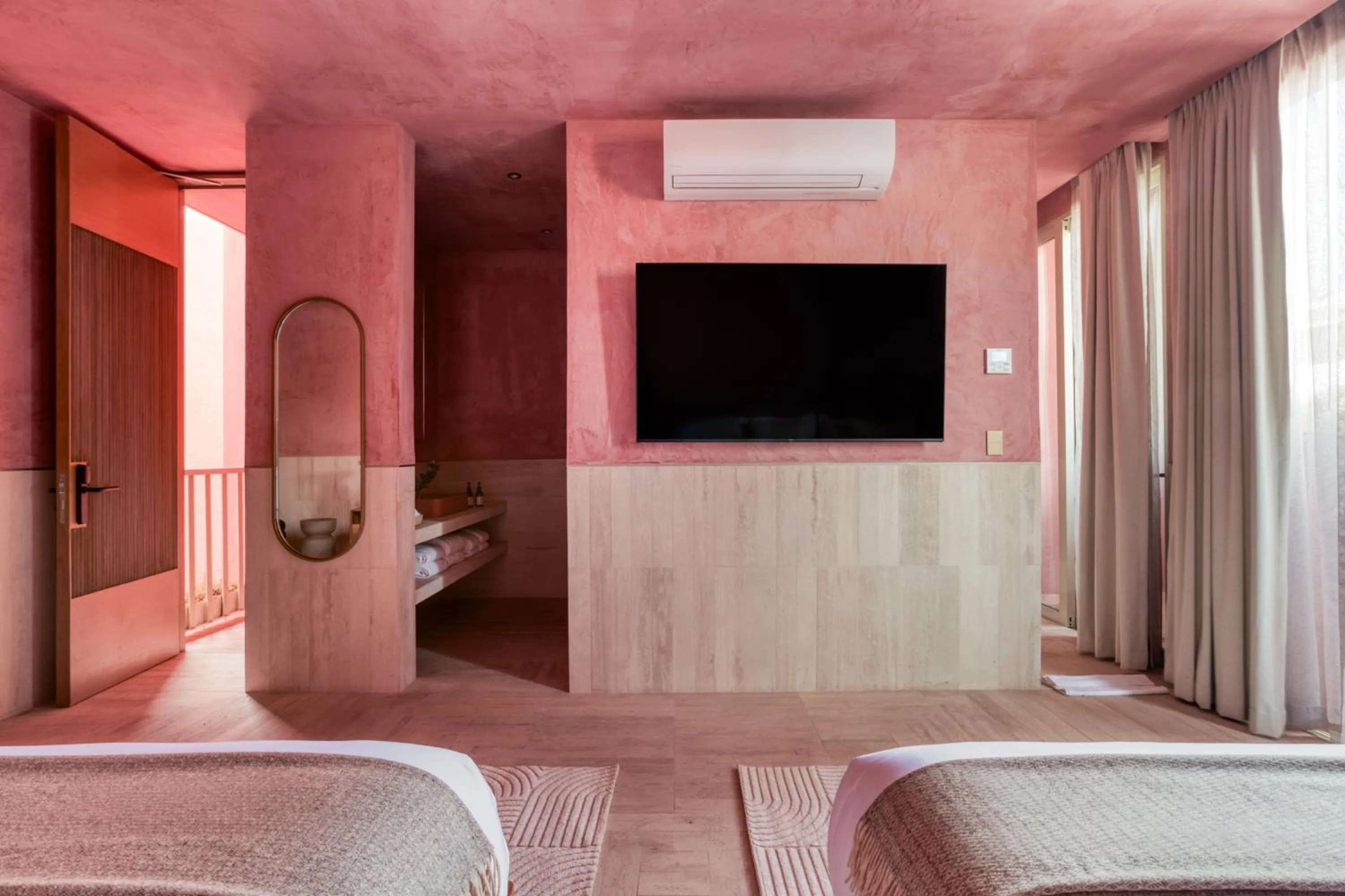 Bed in Laiva Hotel San Jose by Tasman