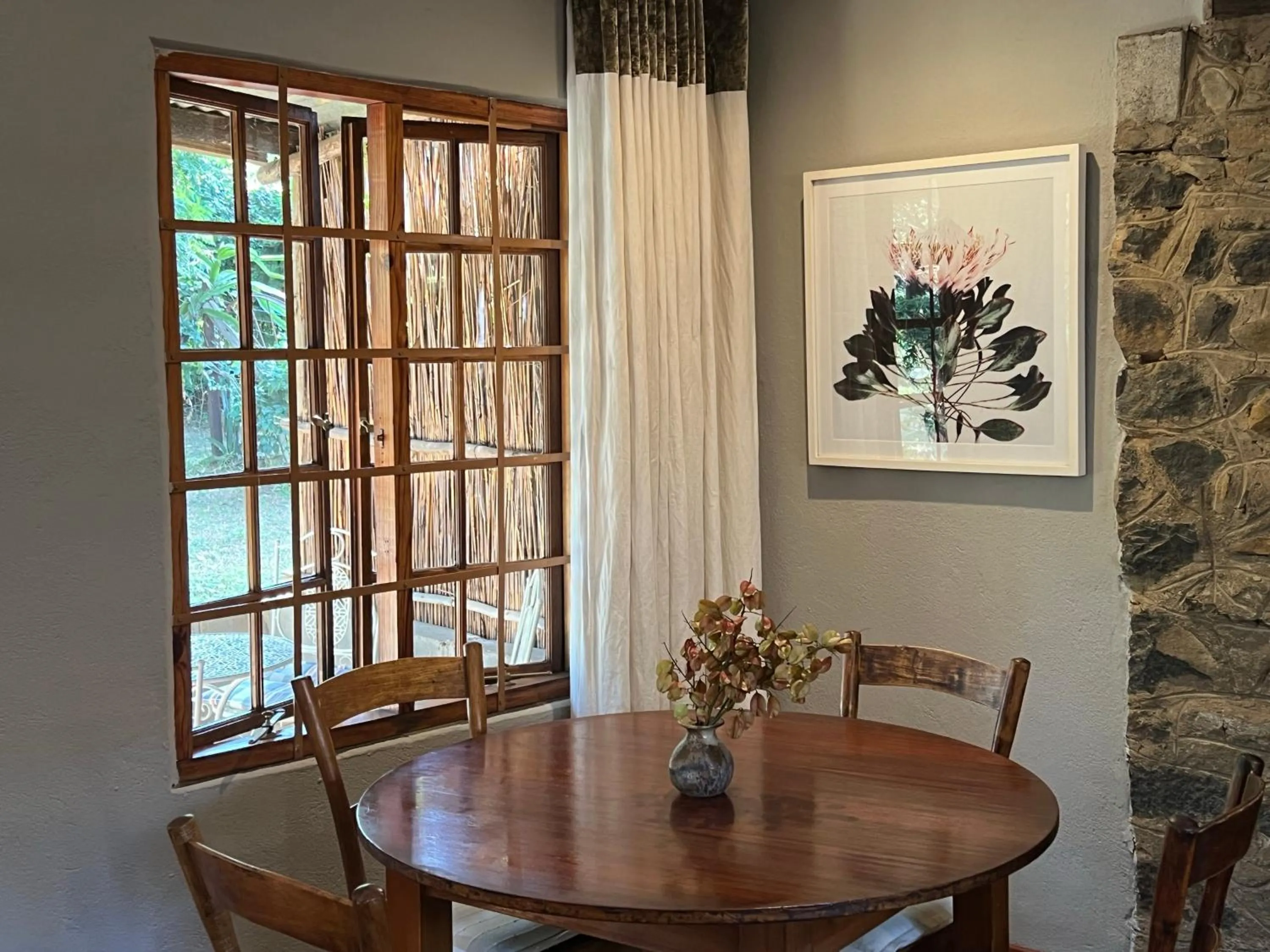 Dining area in Wyford Farm