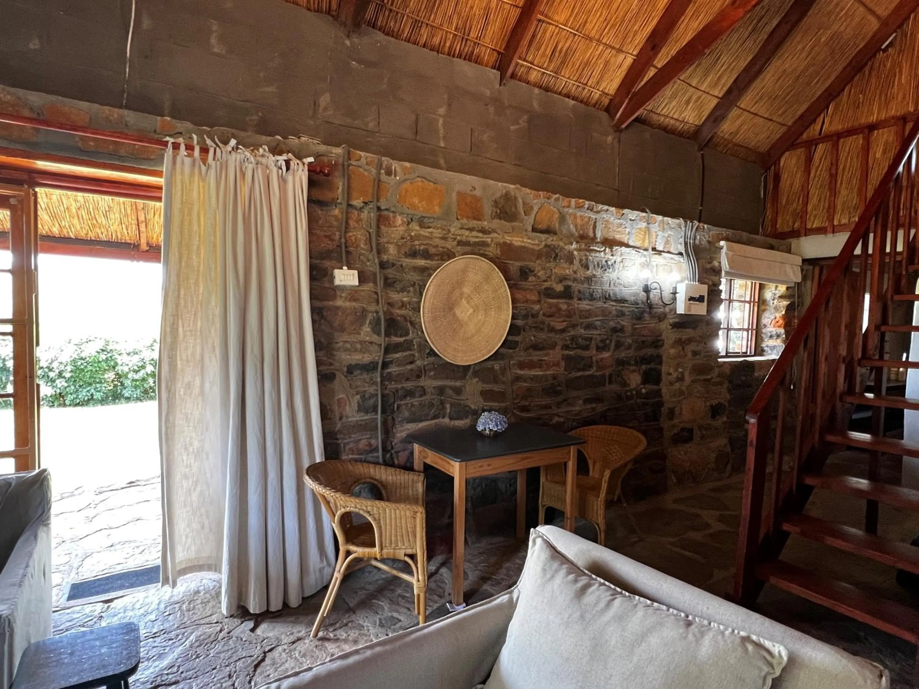 Dining area in Wyford Farm