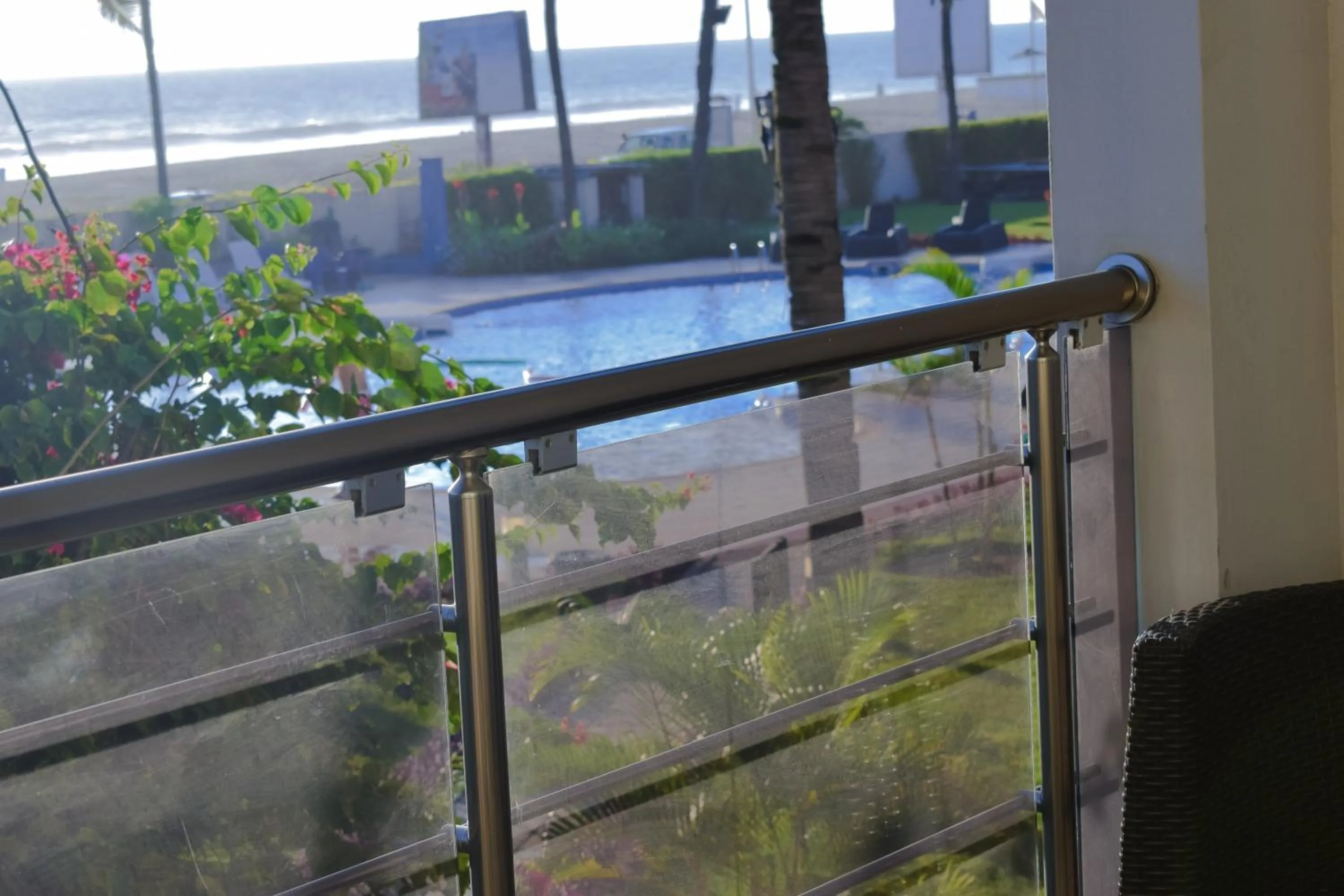 Garden view in Hotel Palm Beach