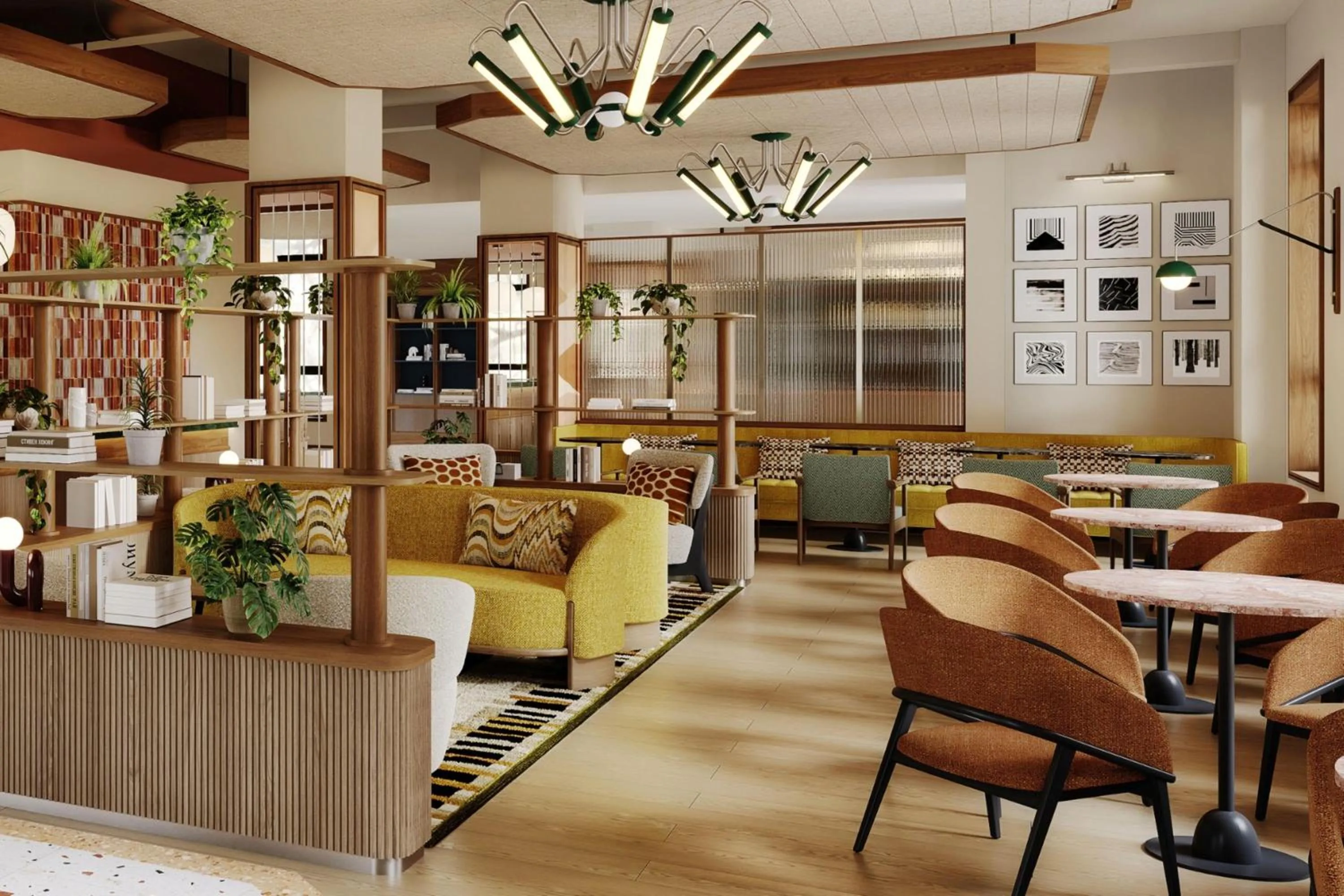 Restaurant/places to eat in The Derby London City, Curio Collection By Hilton