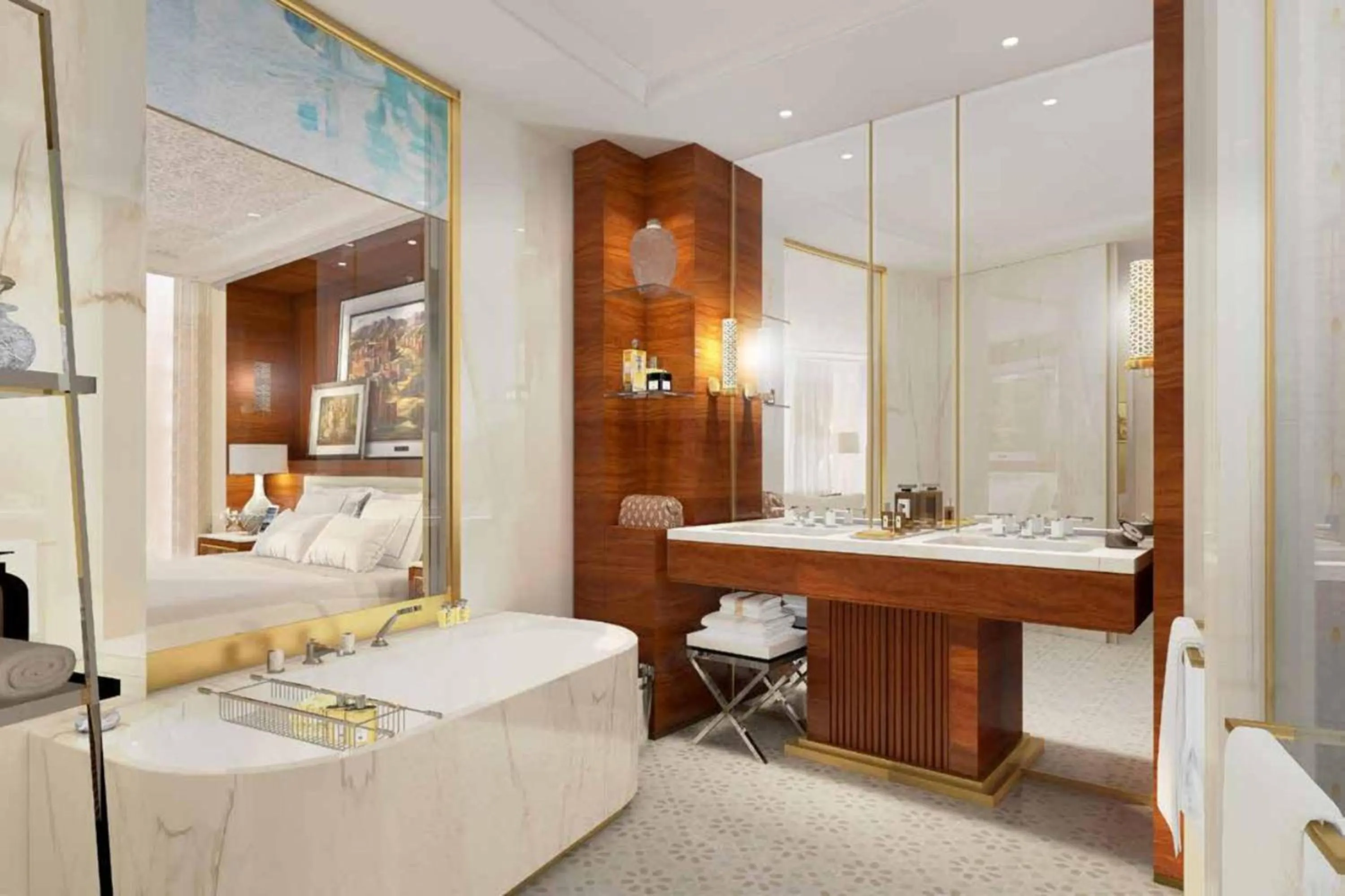 Bathroom in Waldorf Astoria Rabat Salé