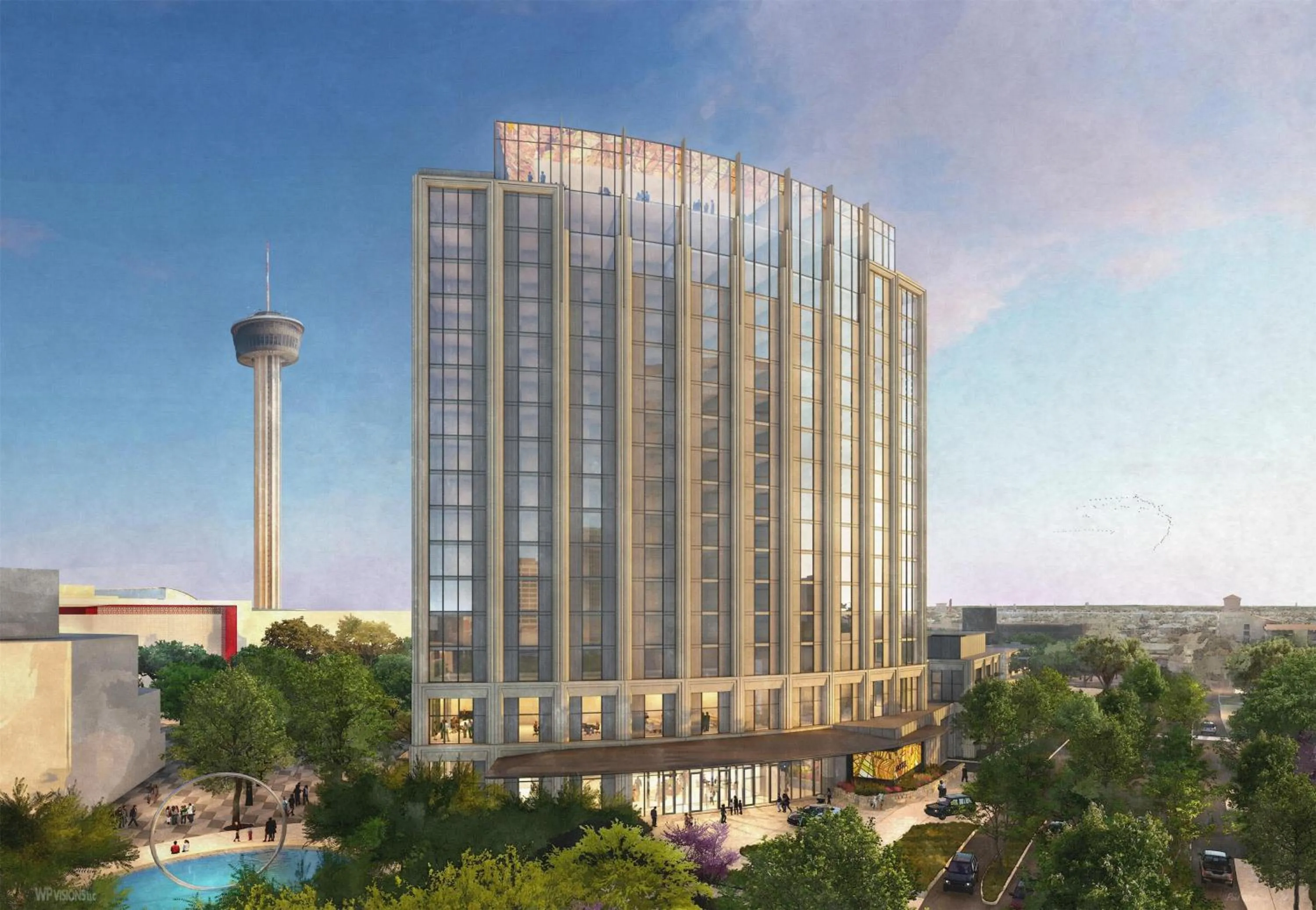 Property building in The Monarch San Antonio, Curio Collection By Hilton