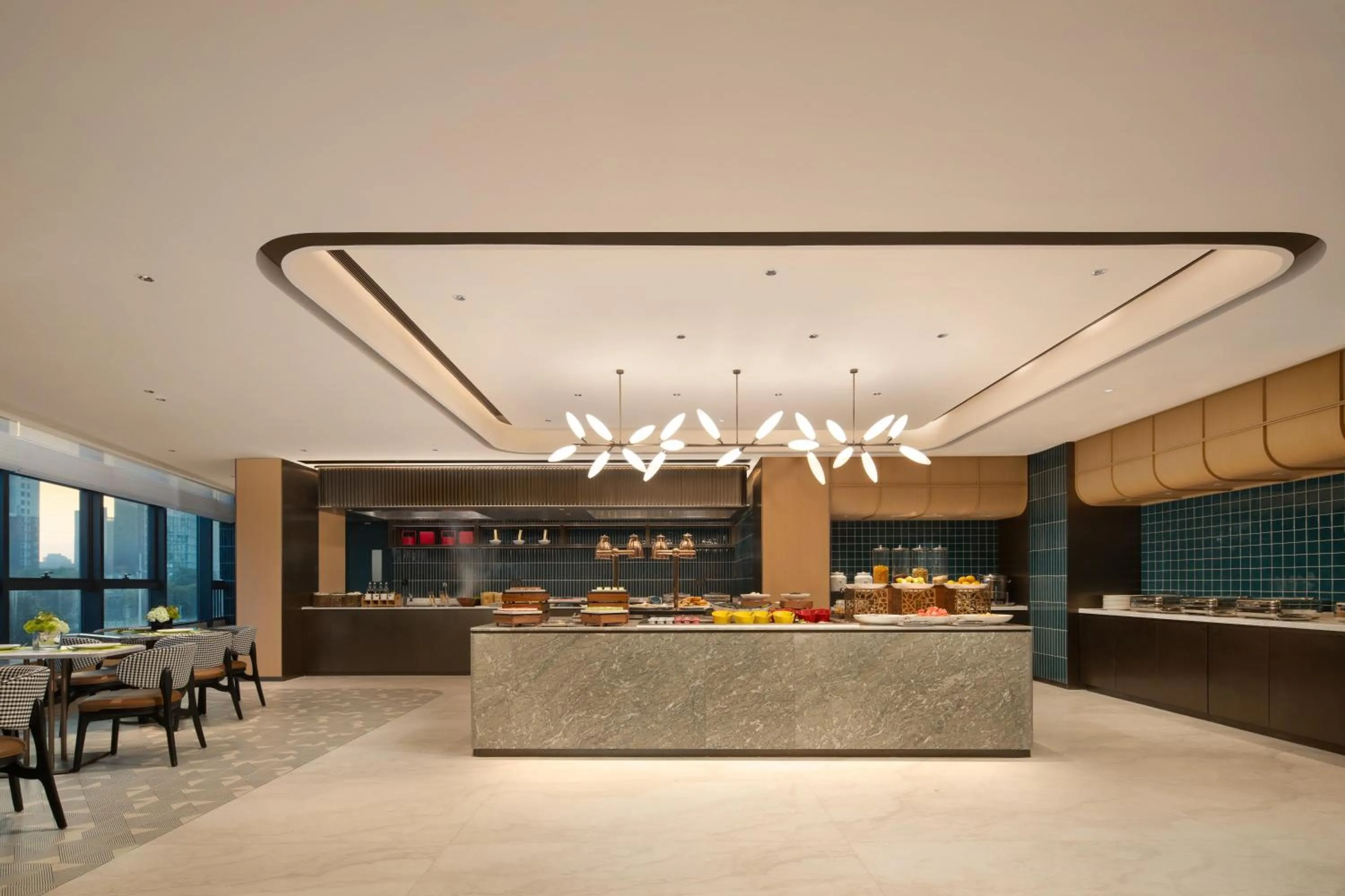 Restaurant/places to eat in Hilton Garden Inn Shenzhen Pingshan Chaoshang Plaza