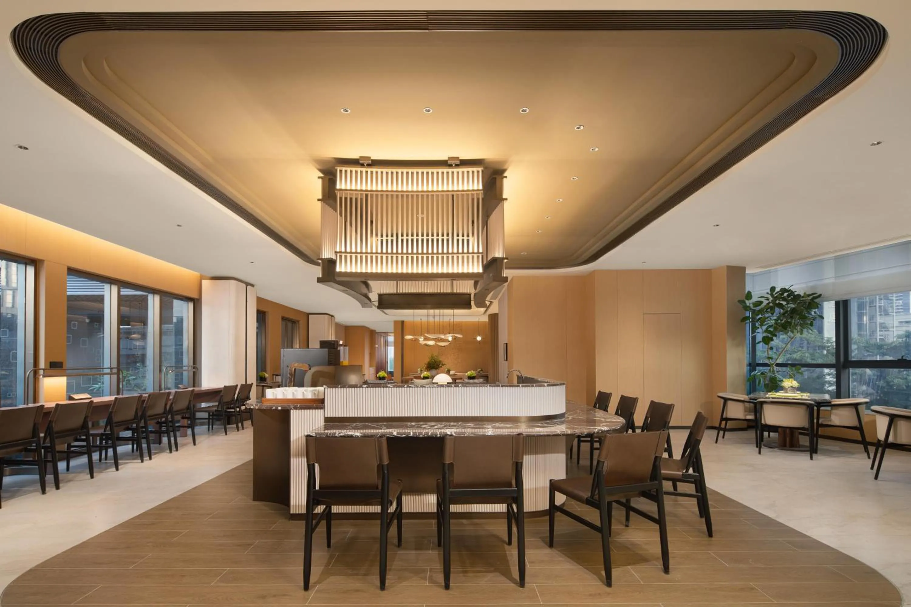 Restaurant/places to eat in Hilton Garden Inn Shenzhen Pingshan Chaoshang Plaza