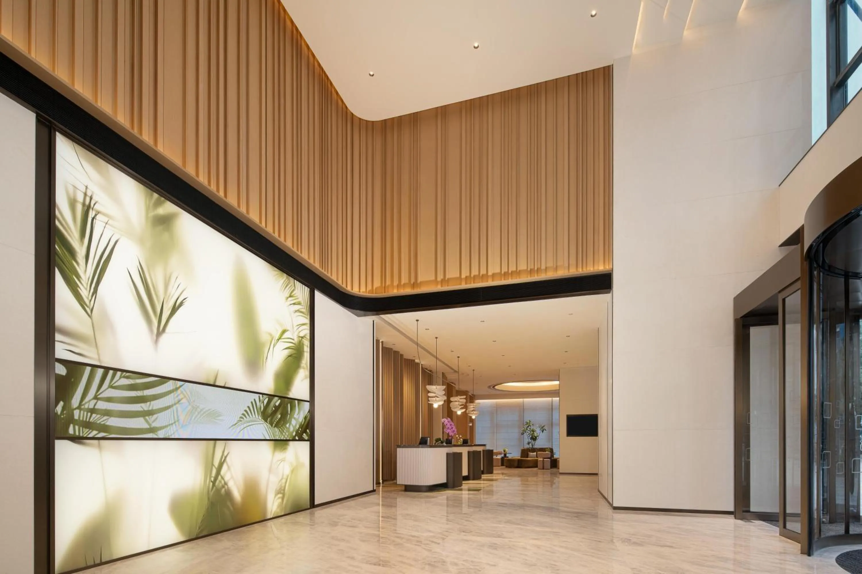Lobby or reception in Hilton Garden Inn Shenzhen Pingshan Chaoshang Plaza