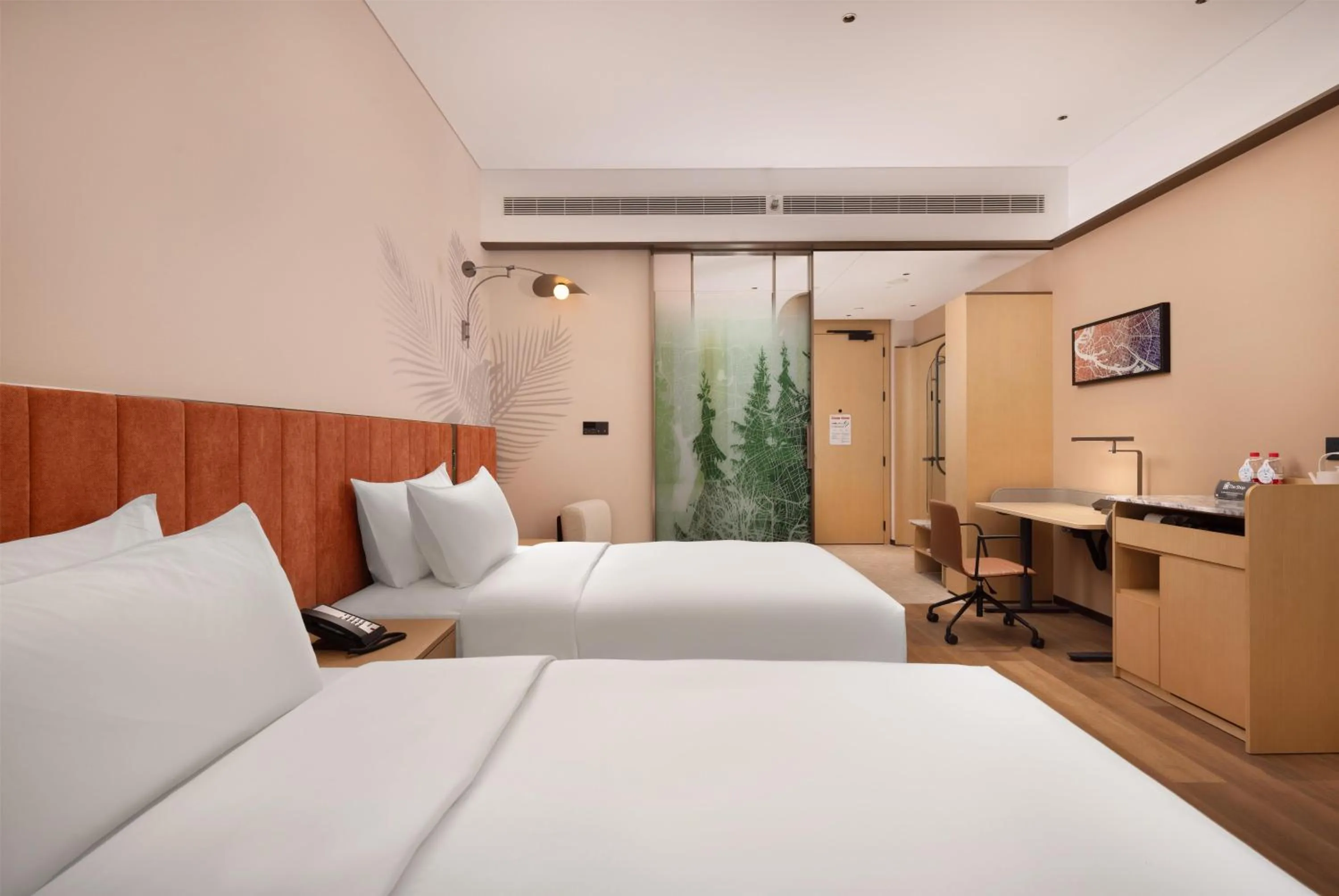 Bed in Hilton Garden Inn Songyuan Ningjiang