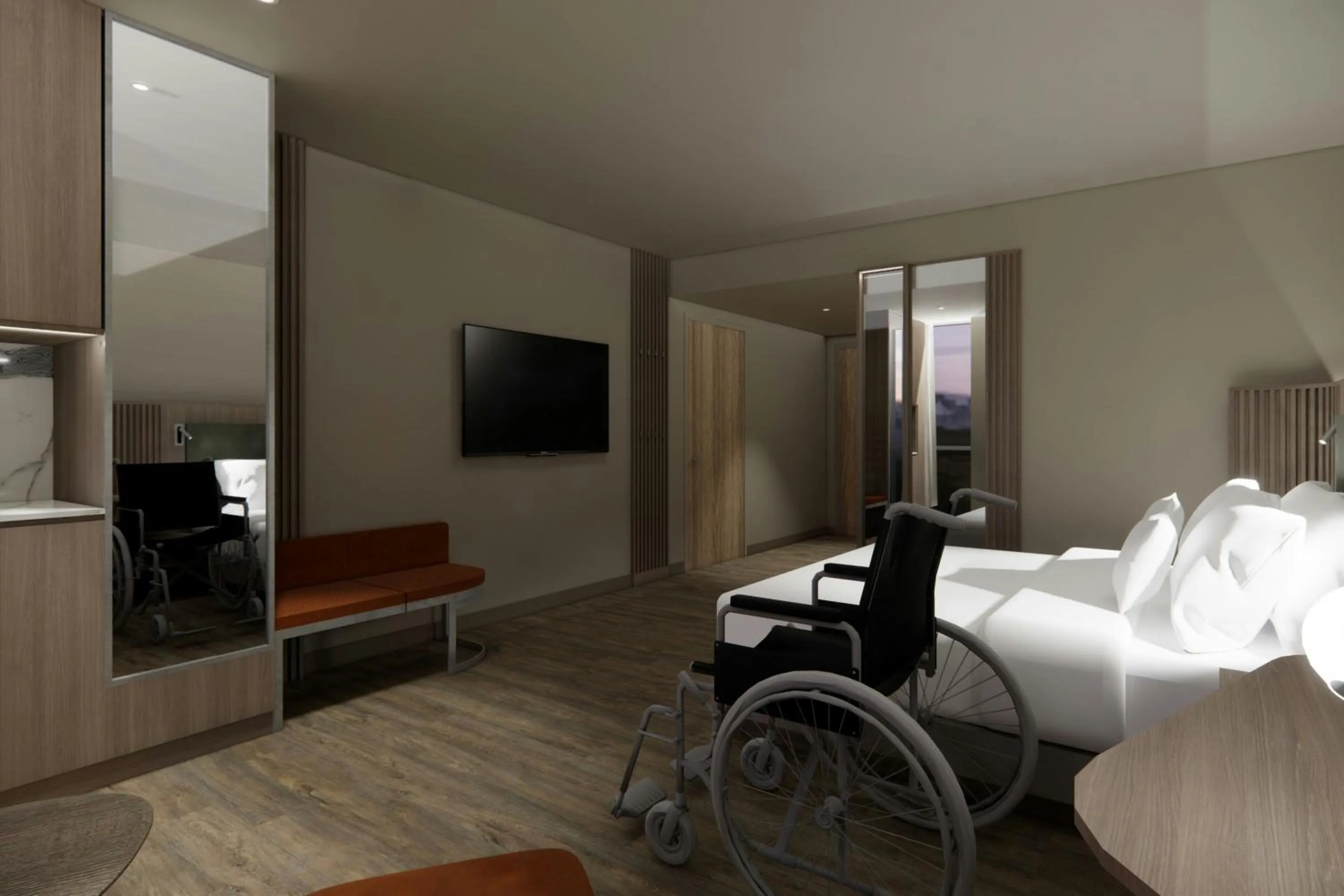 Photo of the whole room, Bed in Courtyard by Marriott Quito Airport