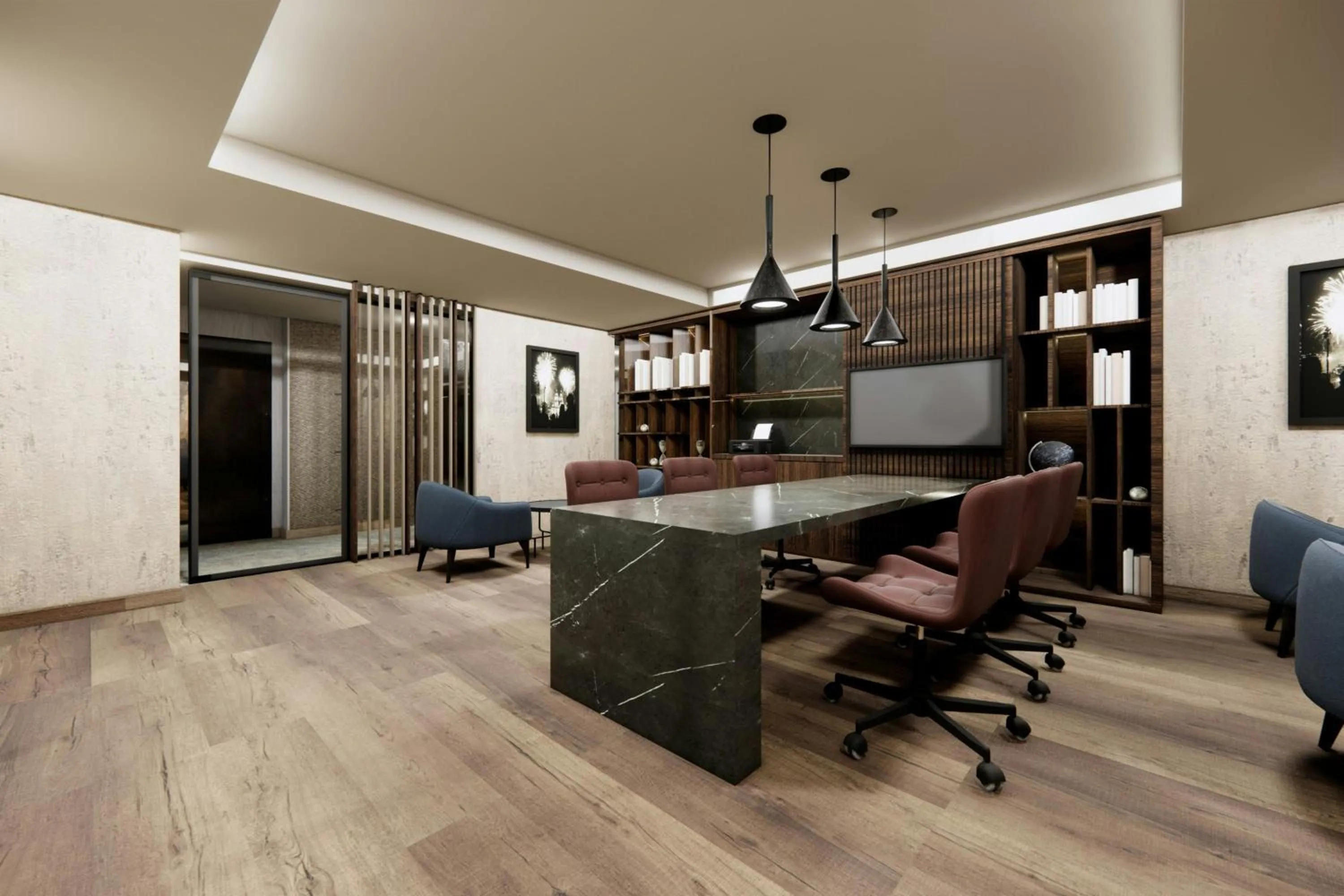 Meeting/conference room in Courtyard by Marriott Quito Airport