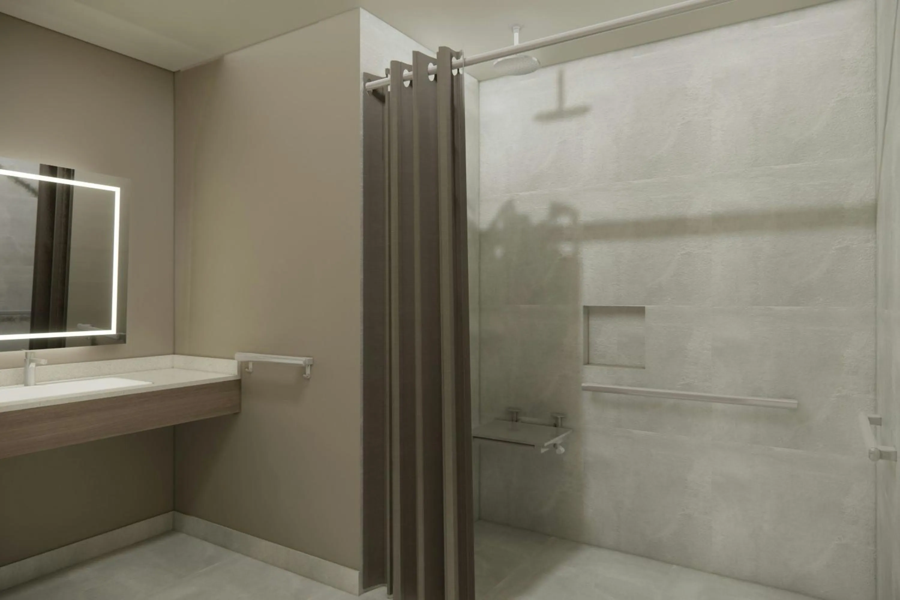 Bathroom in Courtyard by Marriott Quito Airport