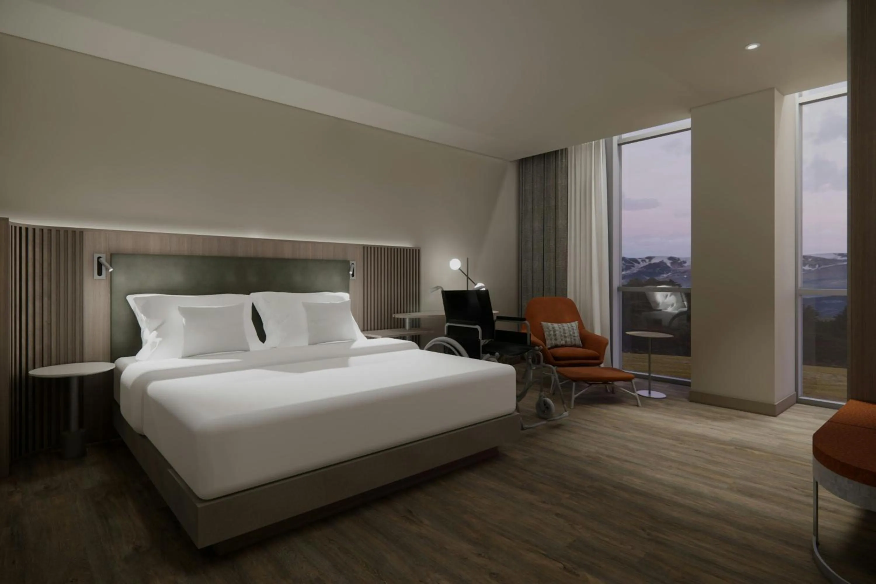 Photo of the whole room, Bed in Courtyard by Marriott Quito Airport