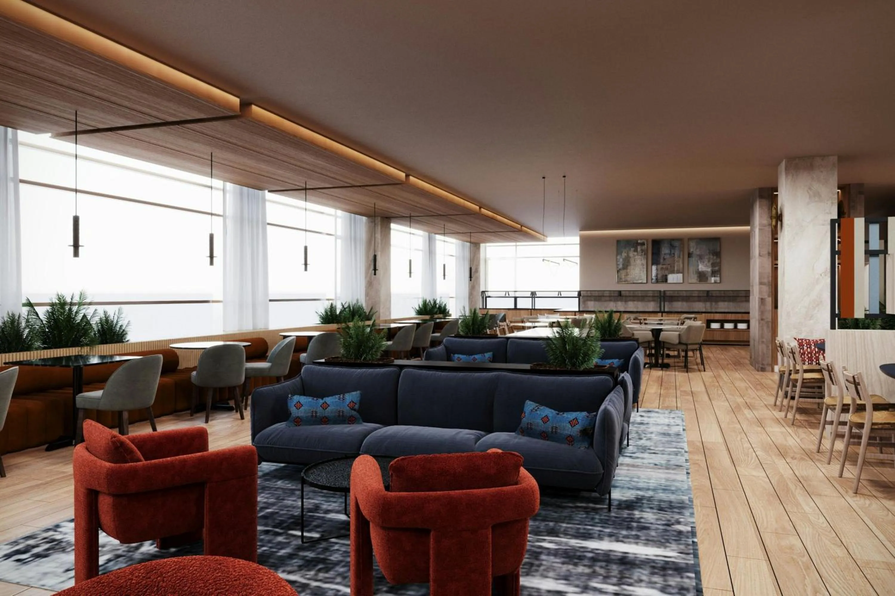 Lobby or reception in Courtyard by Marriott Quito Airport