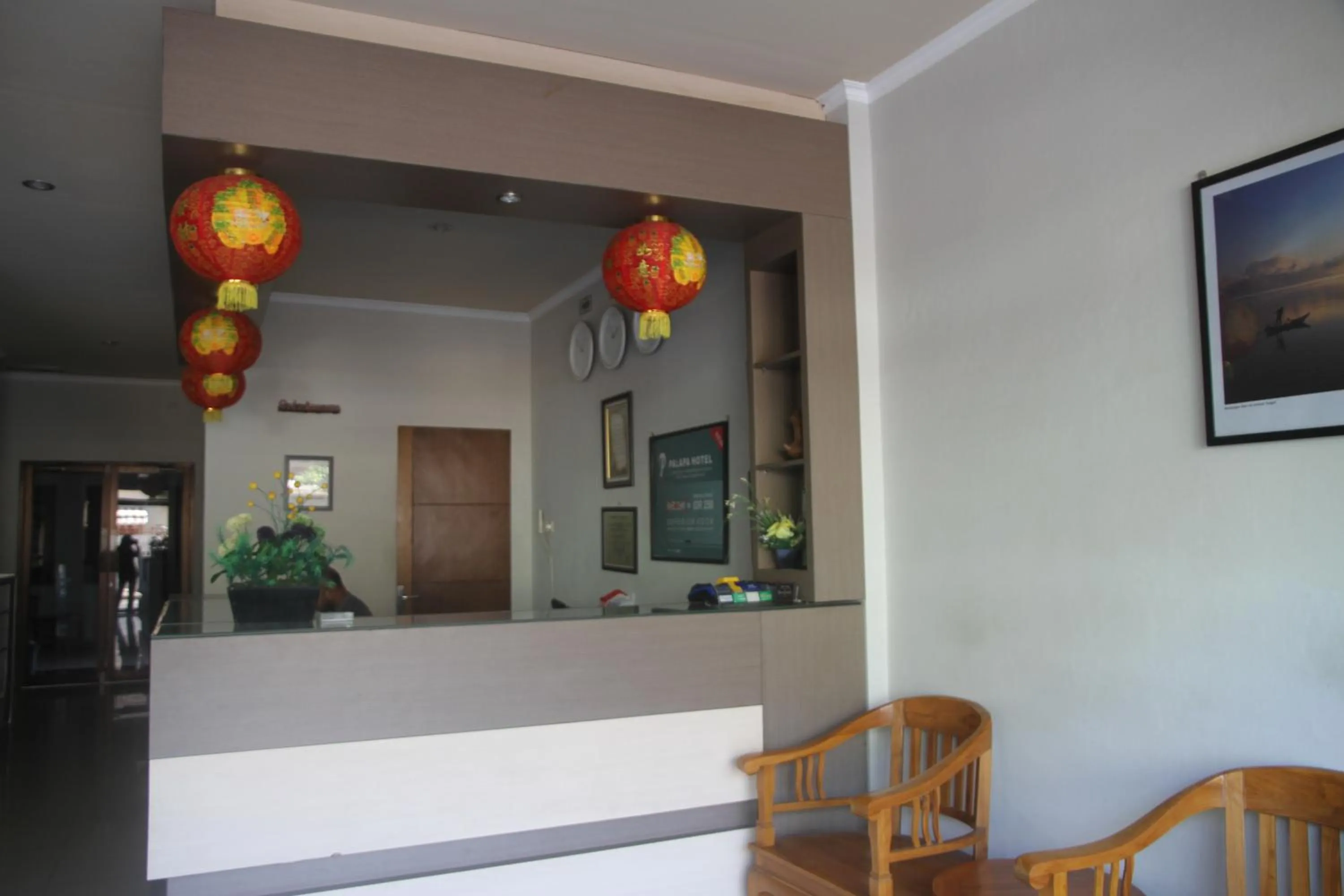 Lobby or reception in Palapa Hotel