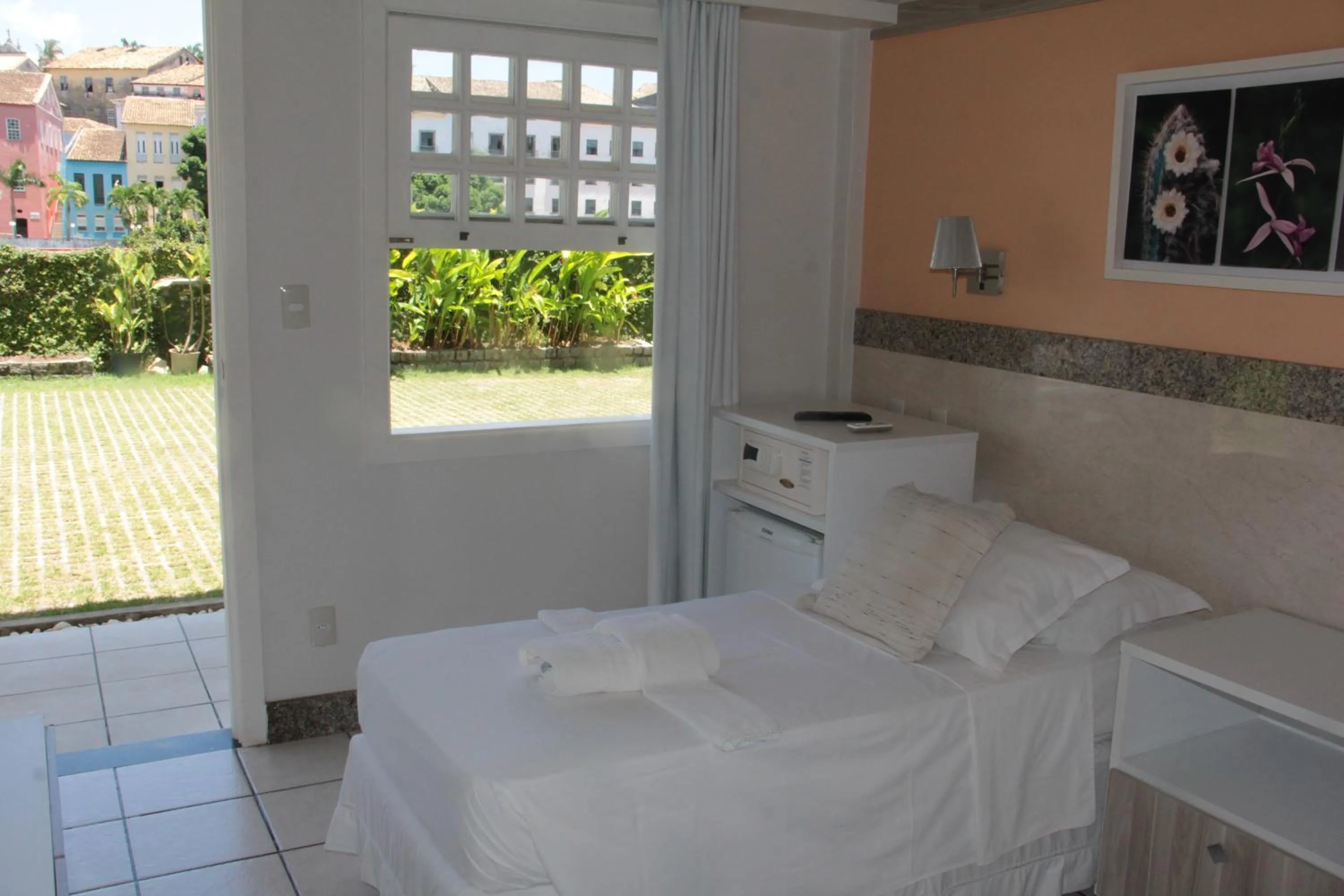 Bed in Hotel Pousada da Mangueira