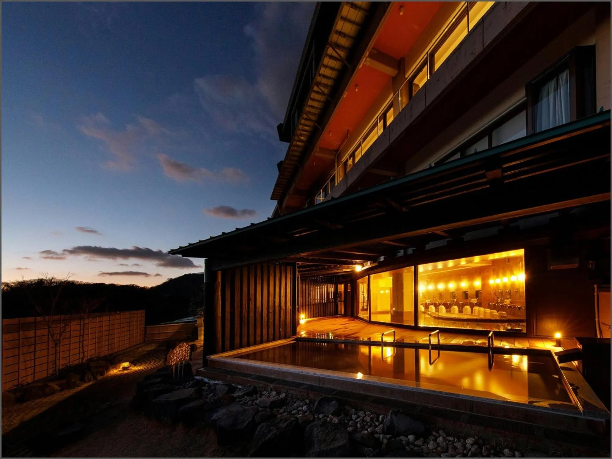 Night in Hagi Kanko Hotel