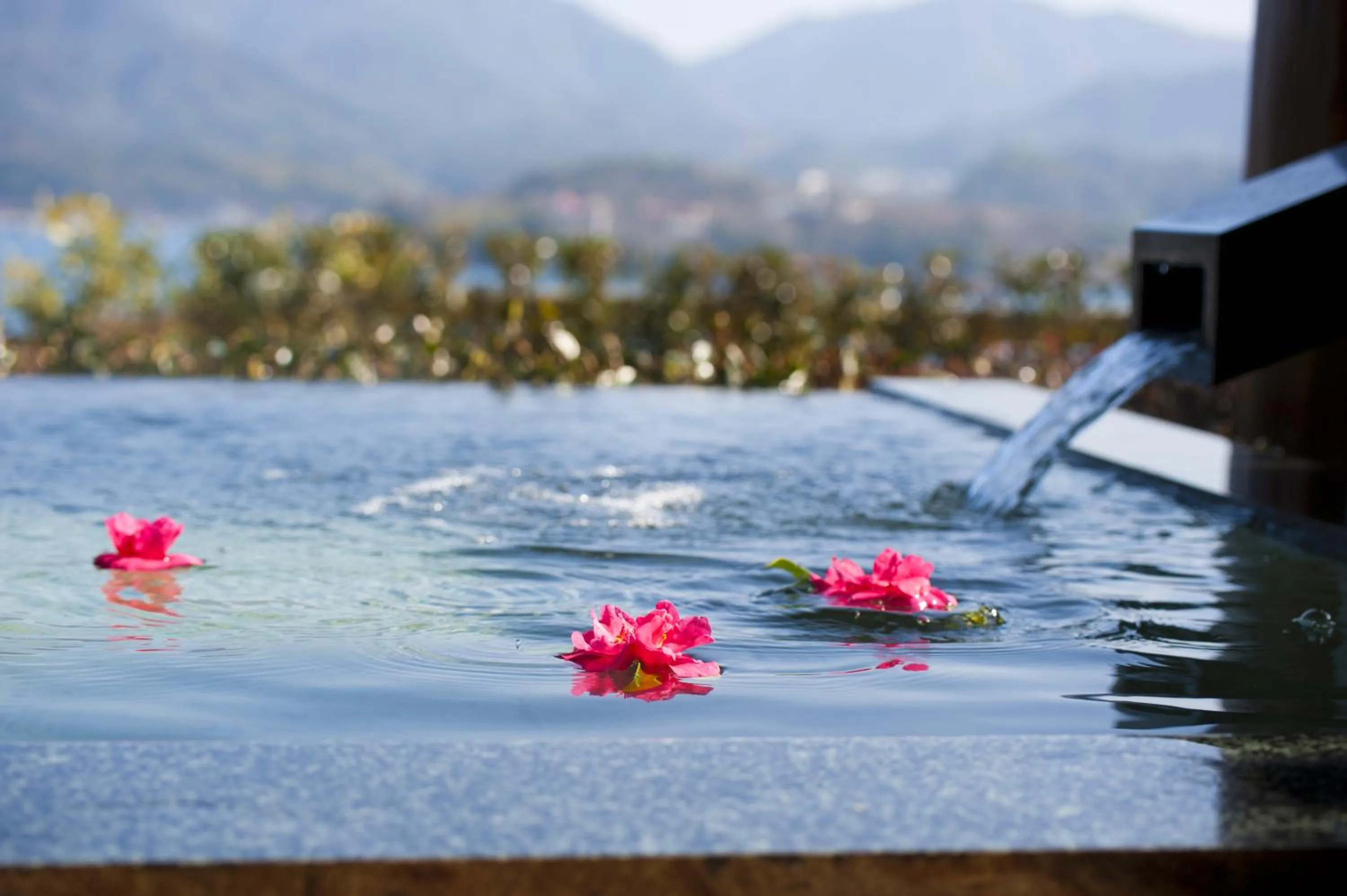 Open Air Bath in Hagi Kanko Hotel