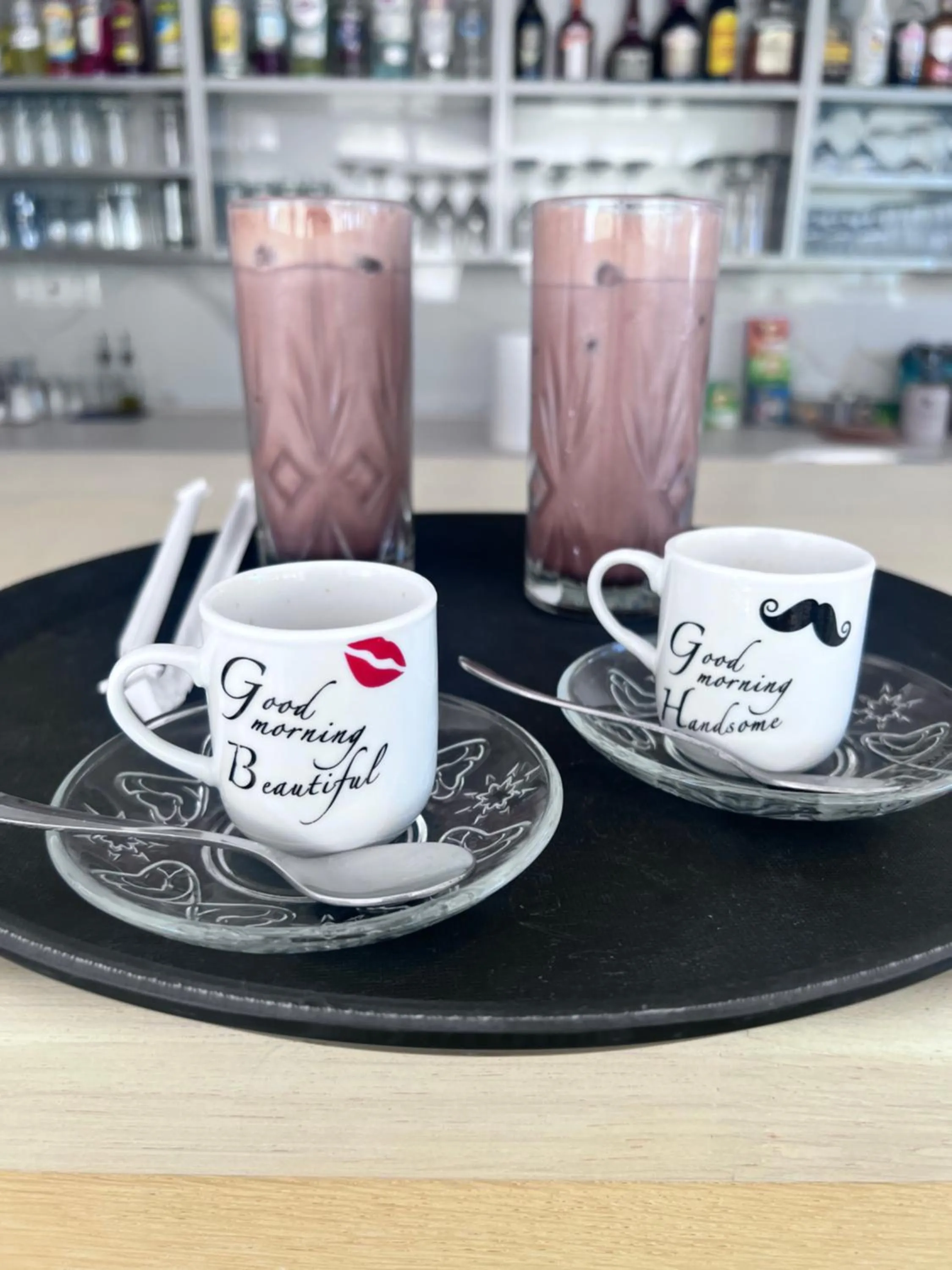 Food and drinks in Brentanos Apartments - A - View of Paradise