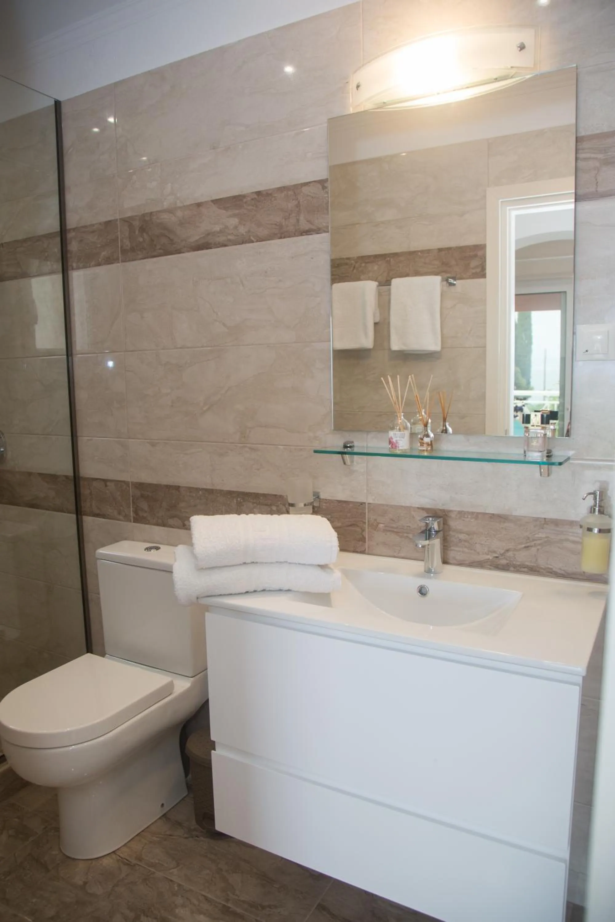 Bathroom in Brentanos Apartments - A - View of Paradise