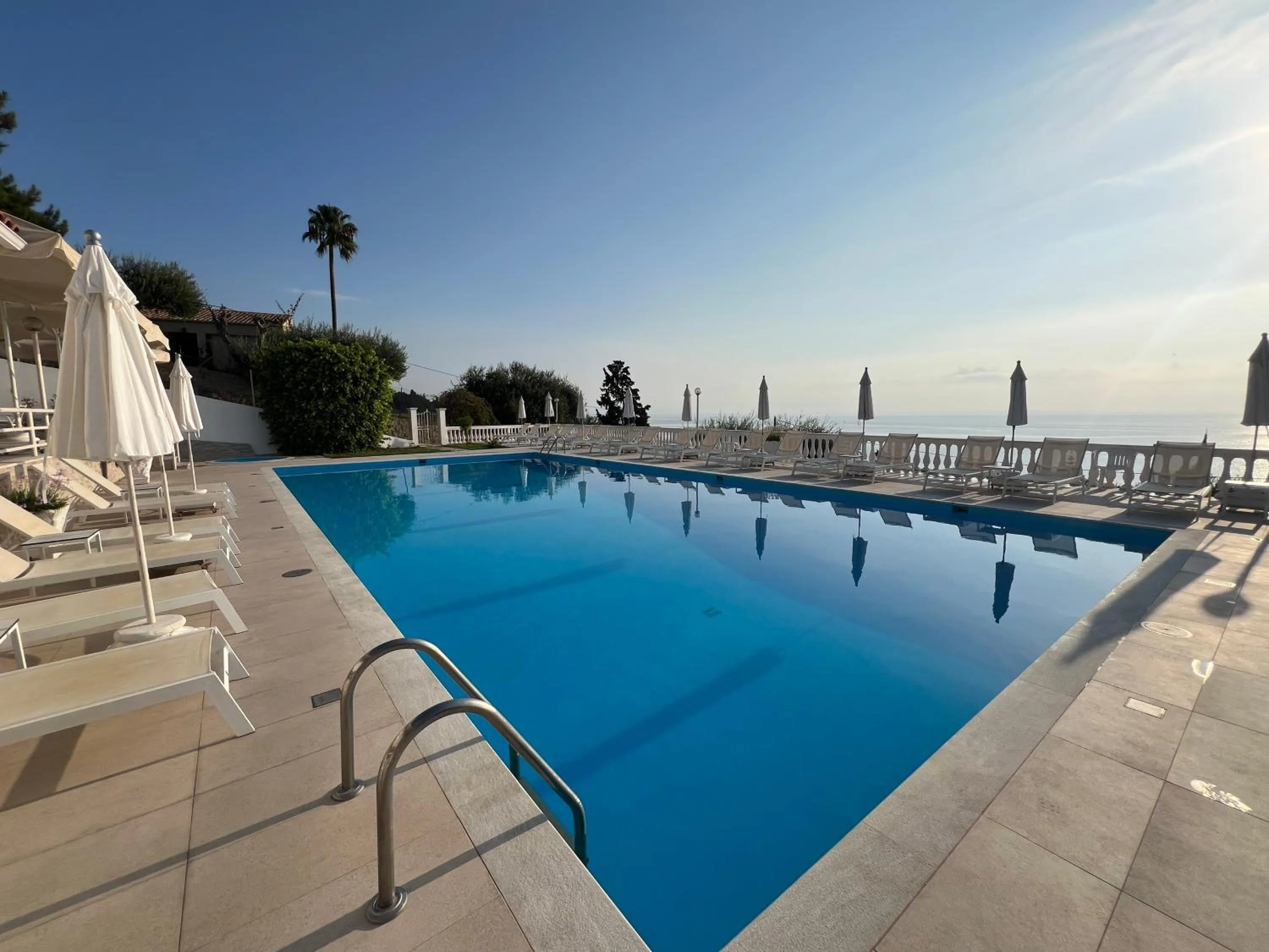 Pool view in Brentanos Apartments - A - View of Paradise