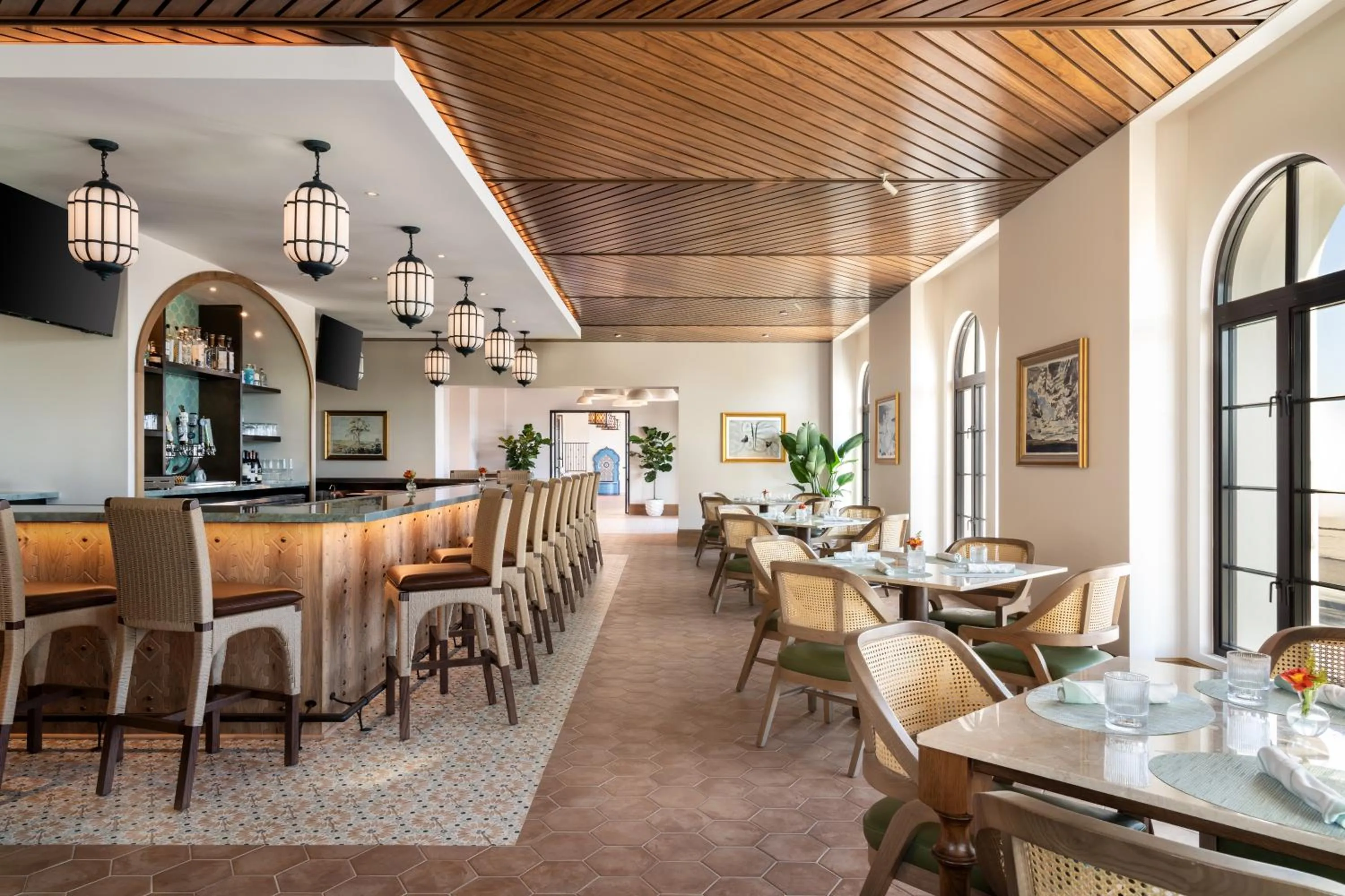 Restaurant/places to eat in La Bahia Hotel & Spa