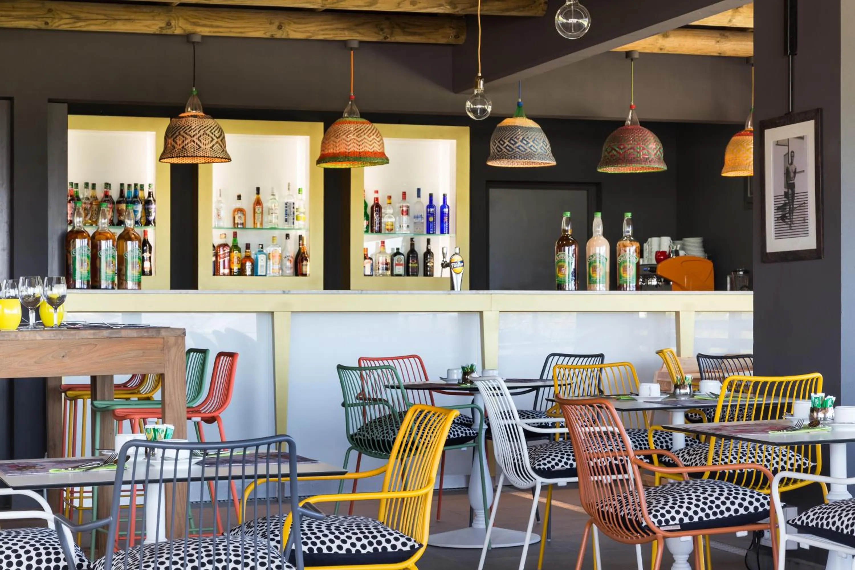 Lounge or bar in Dina Morgabine Saint Gilles