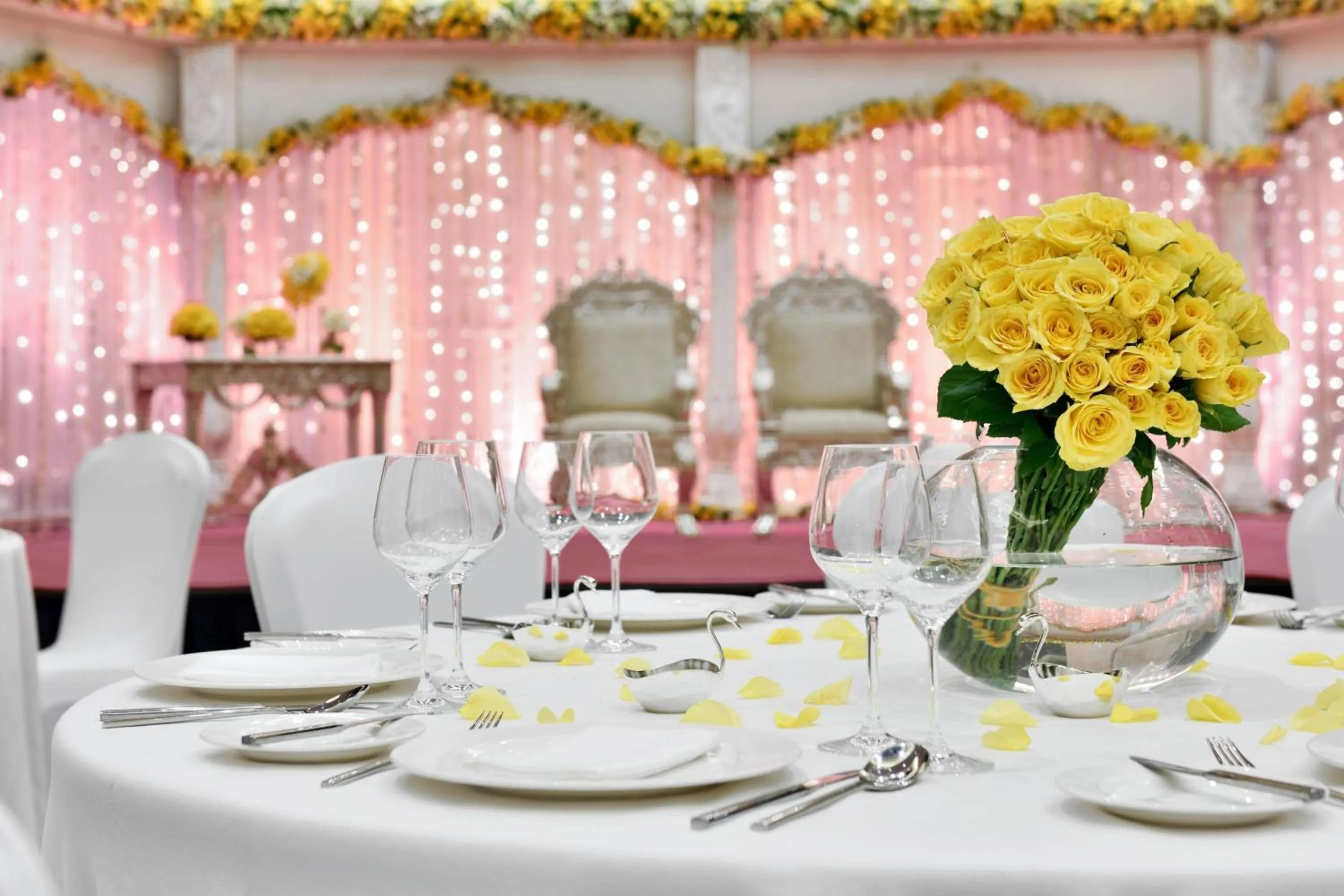 Lobby or reception in Renaissance Lucknow Hotel, Gomti Nagar