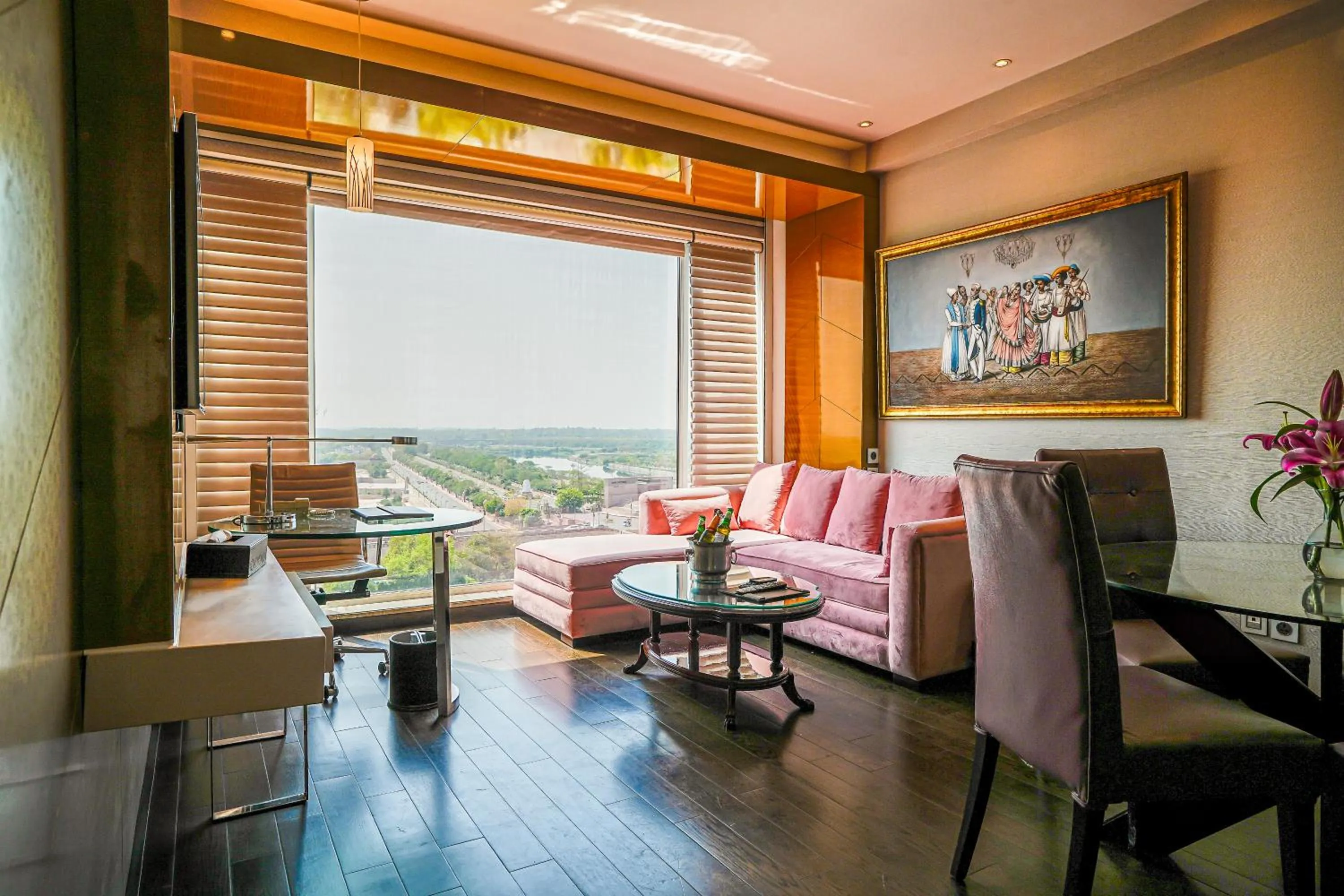 Living room in Renaissance Lucknow Hotel, Gomti Nagar