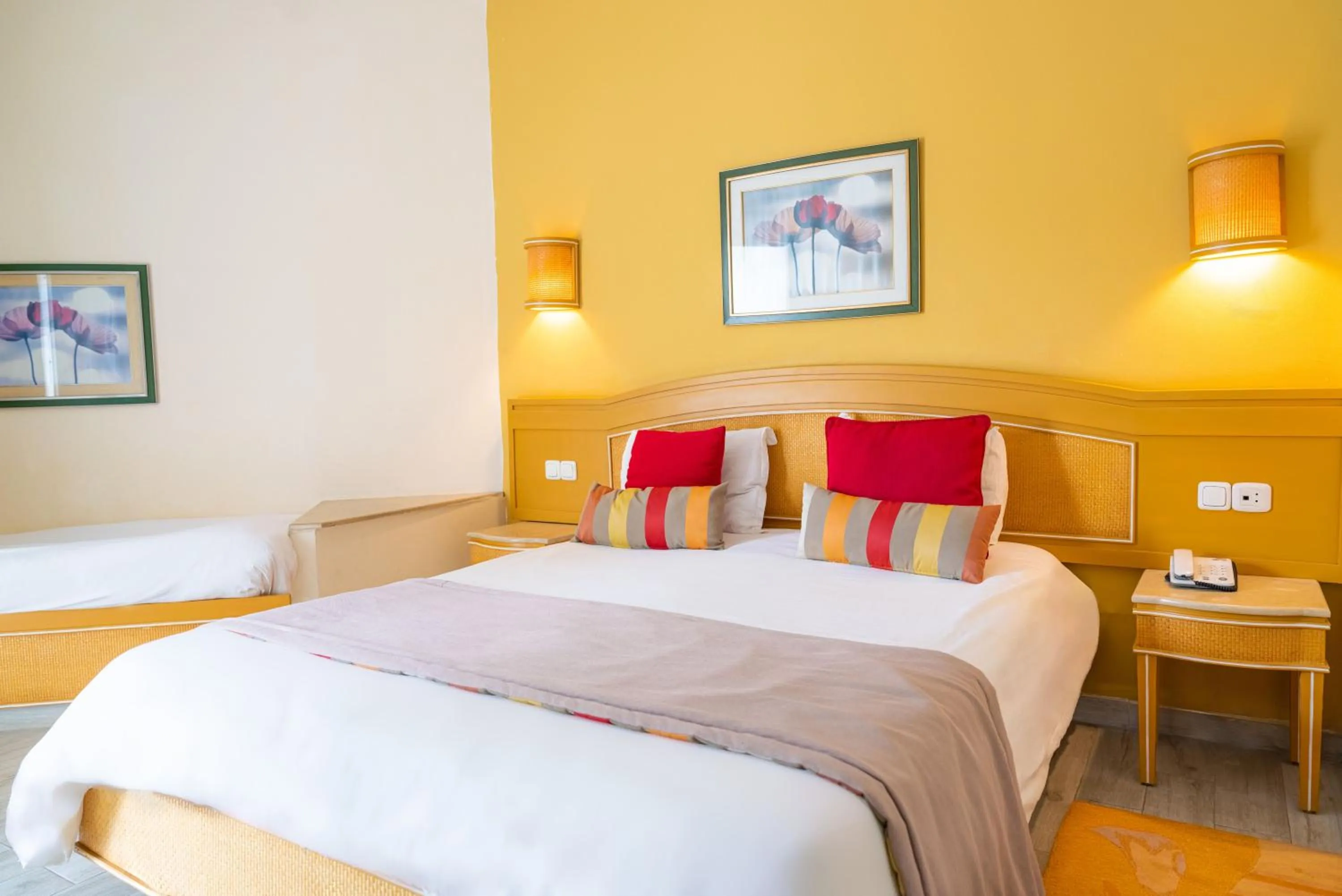 Bed in Hammamet Garden Resort and Spa