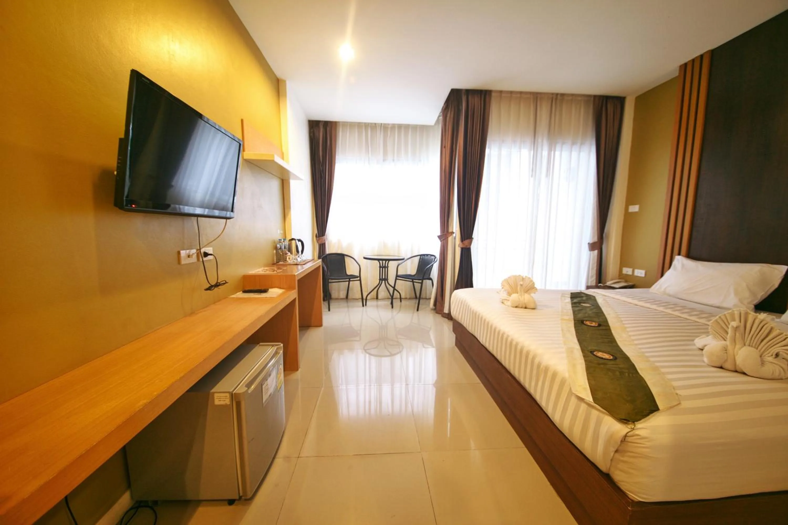 TV/Entertainment Center in Tropical Sunset Hotel Patong