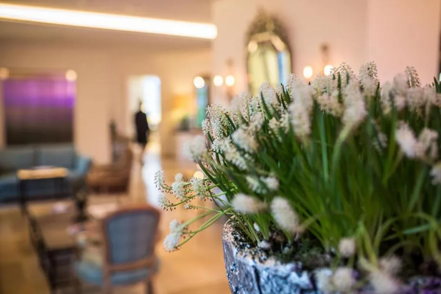 Lobby or reception in Hotel Schloss Leitheim