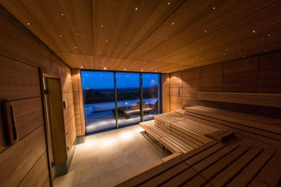 Sauna in Hotel Schloss Leitheim