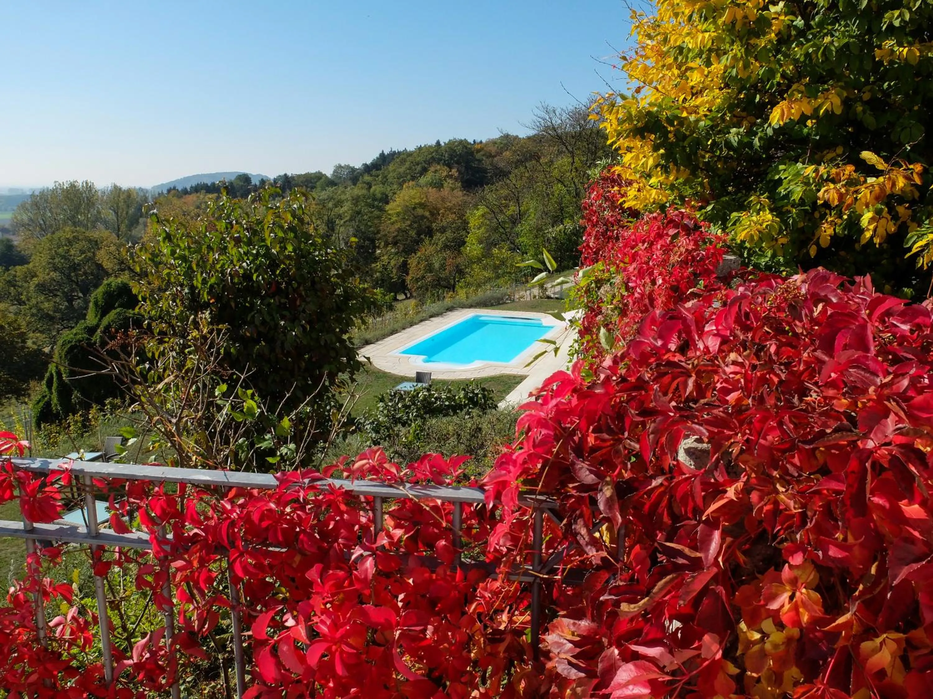 Balcony/Terrace in Hotel Schloss Leitheim
