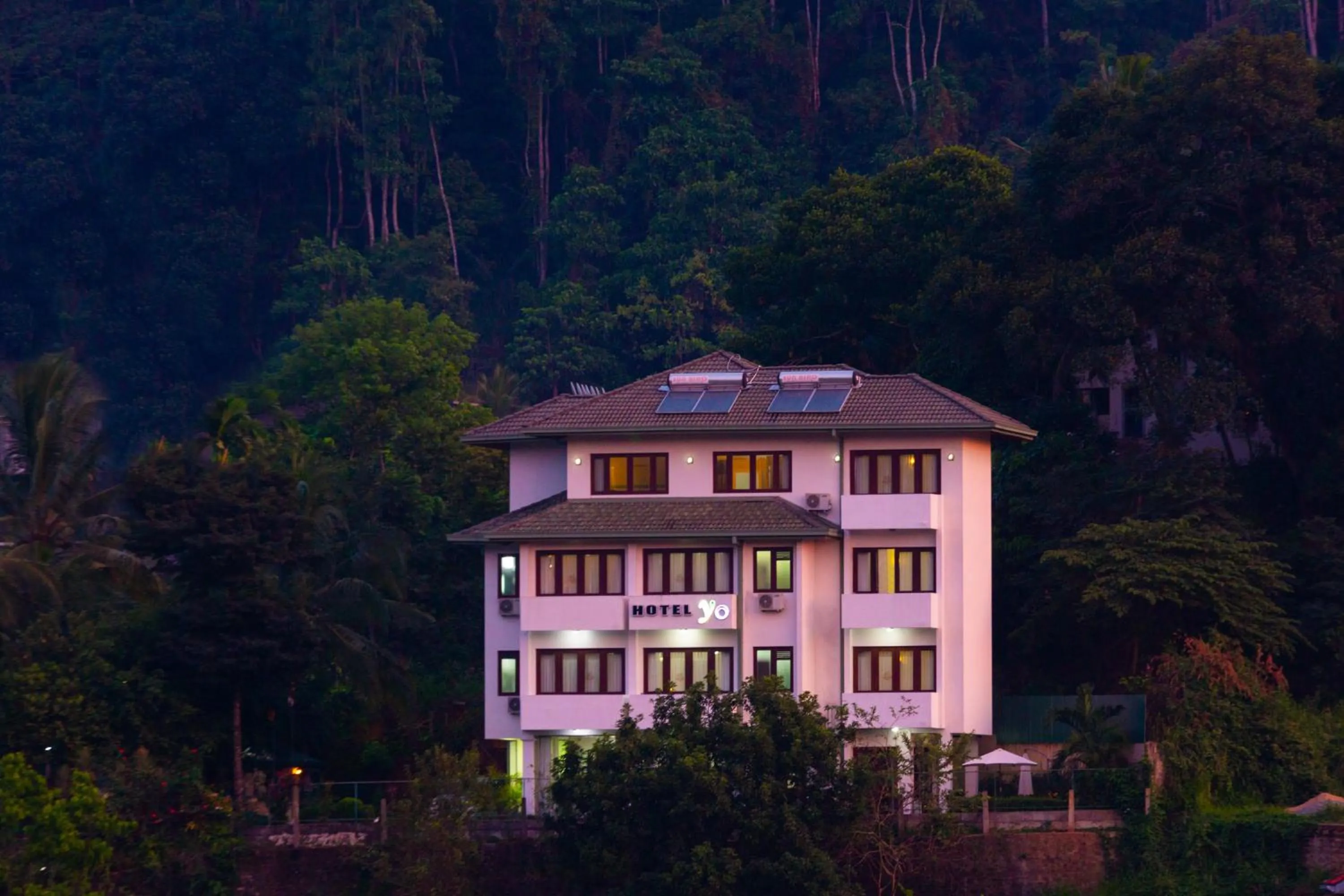 Bird's eye view in Hotel Yo Kandy