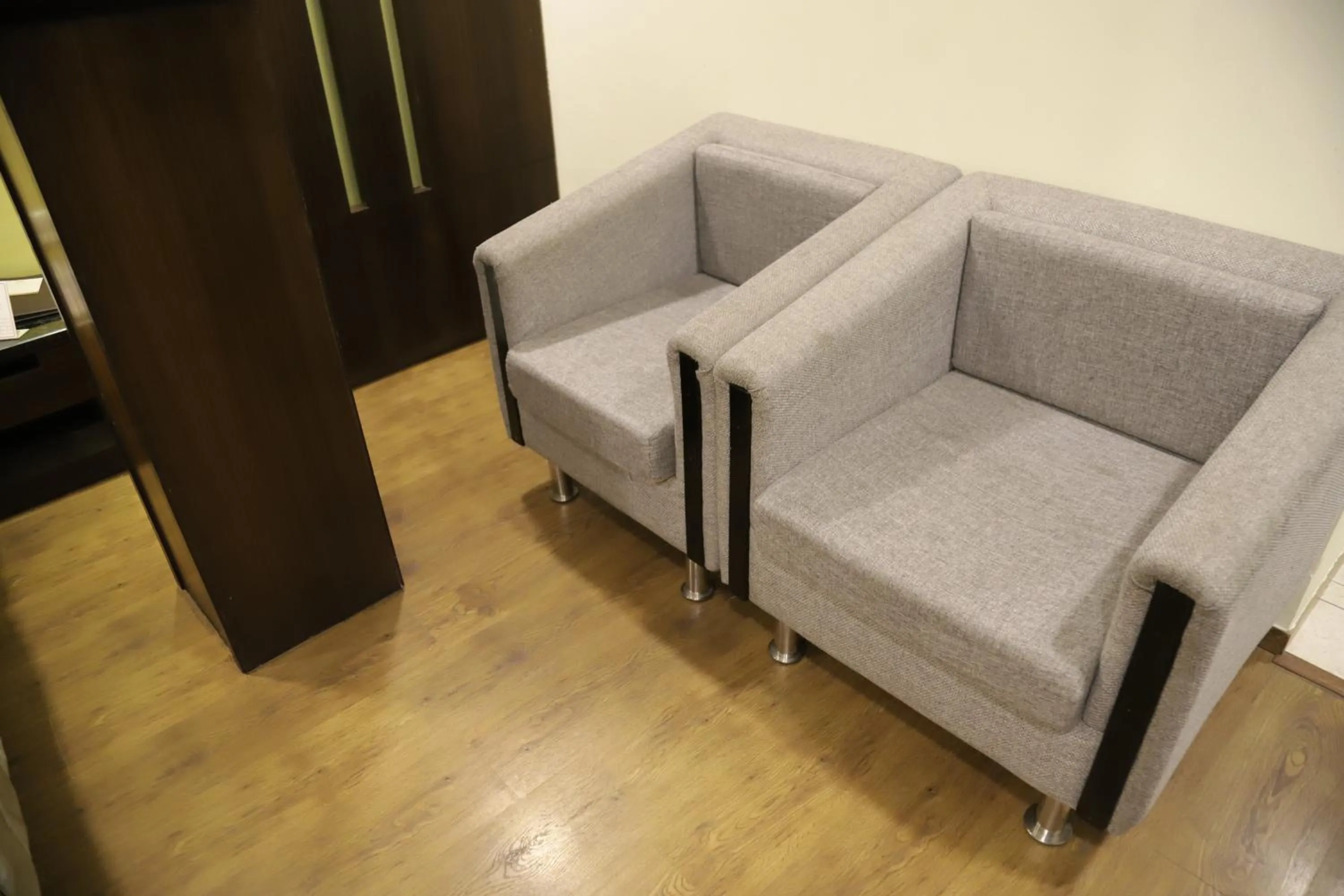 Seating area in The Gandhi International