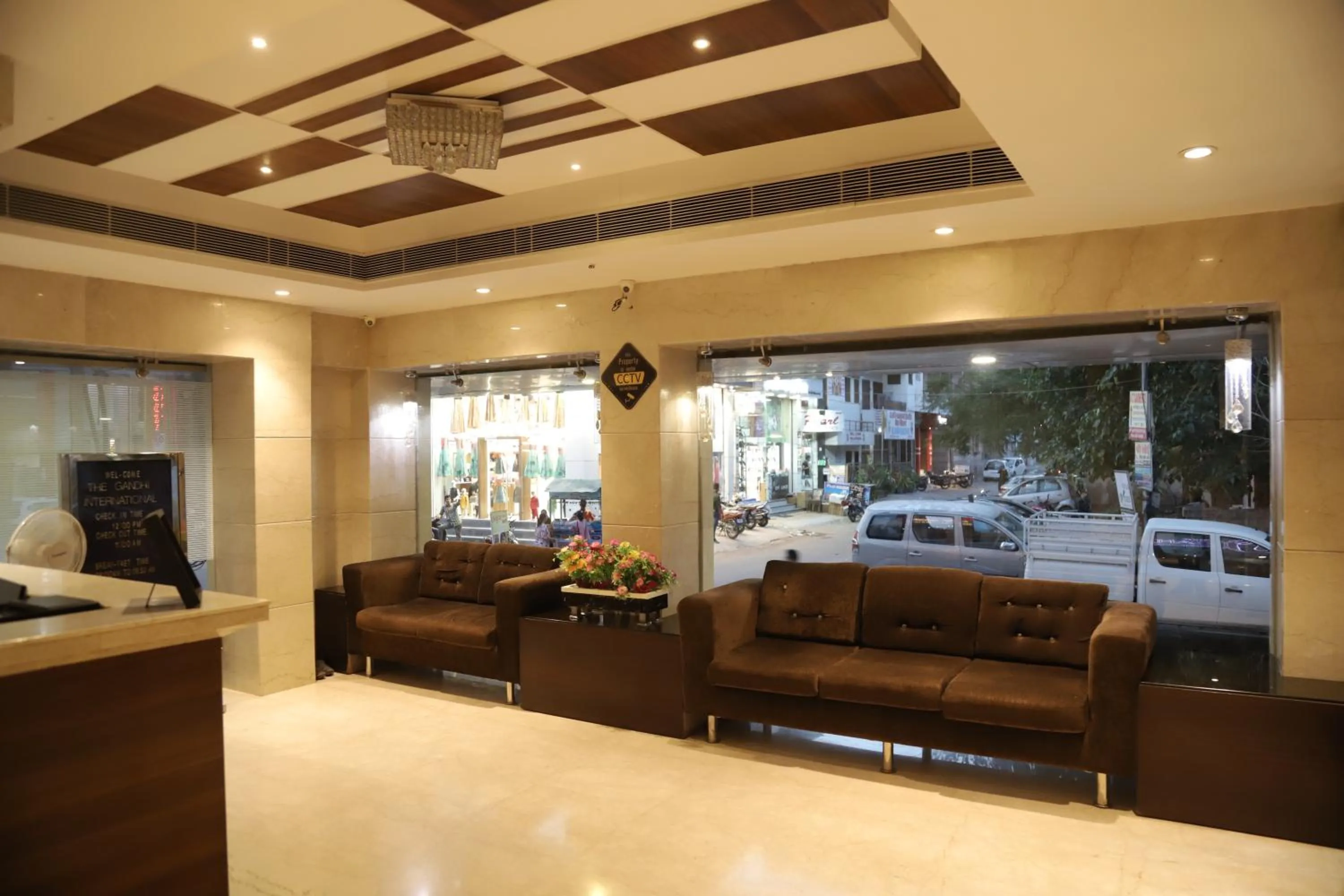 Lobby or reception in The Gandhi International