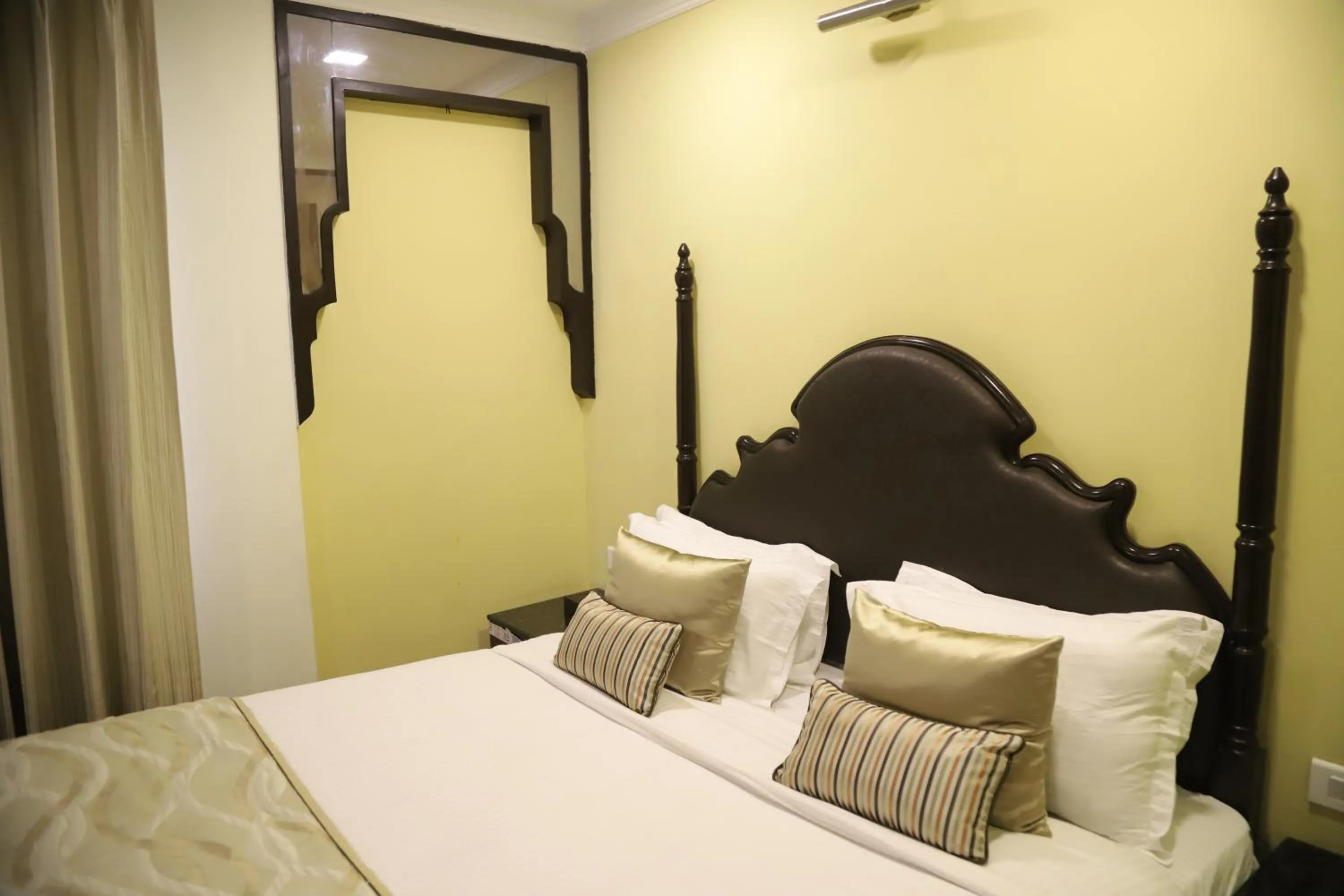 Bed in The Gandhi International