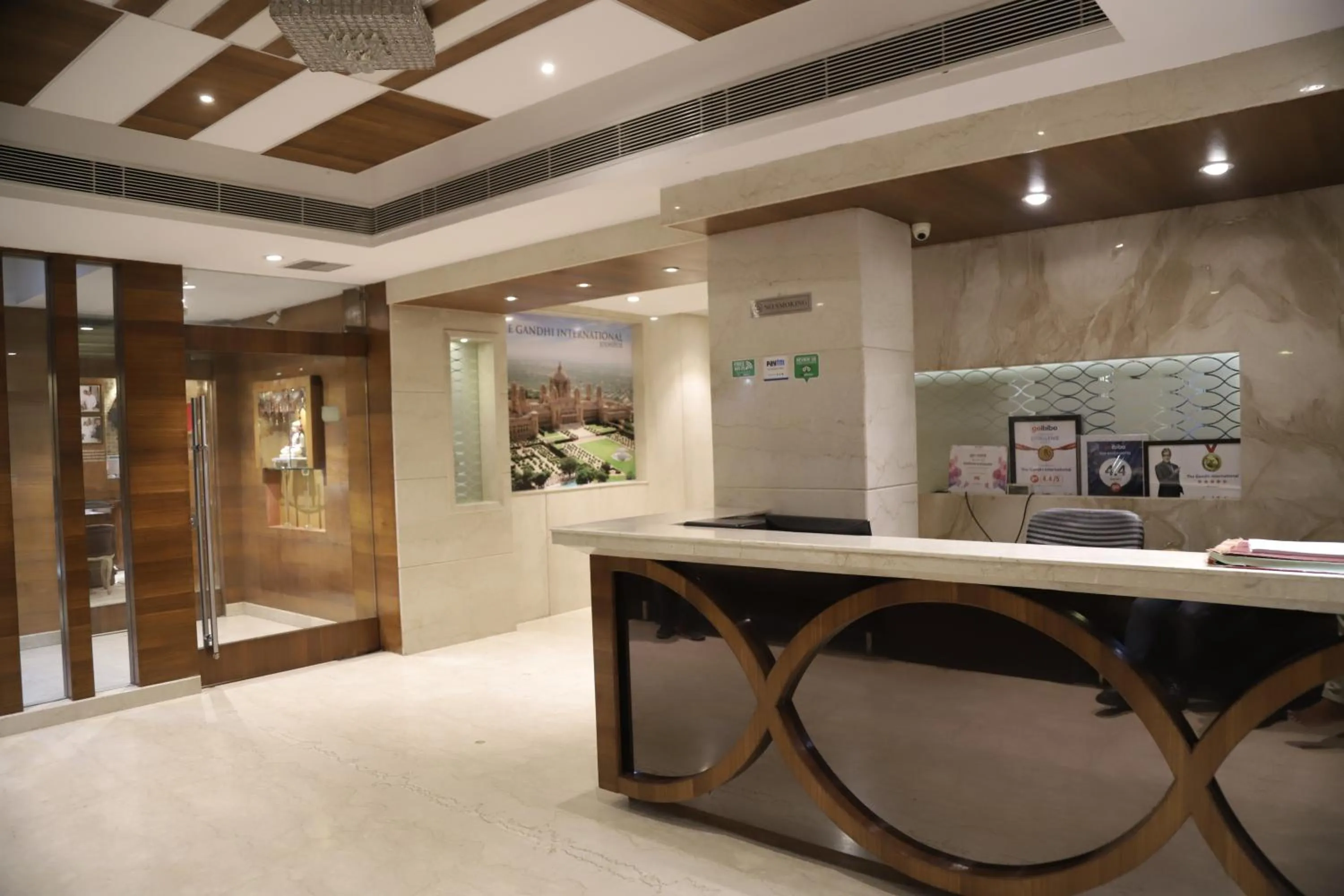 Lobby or reception in The Gandhi International