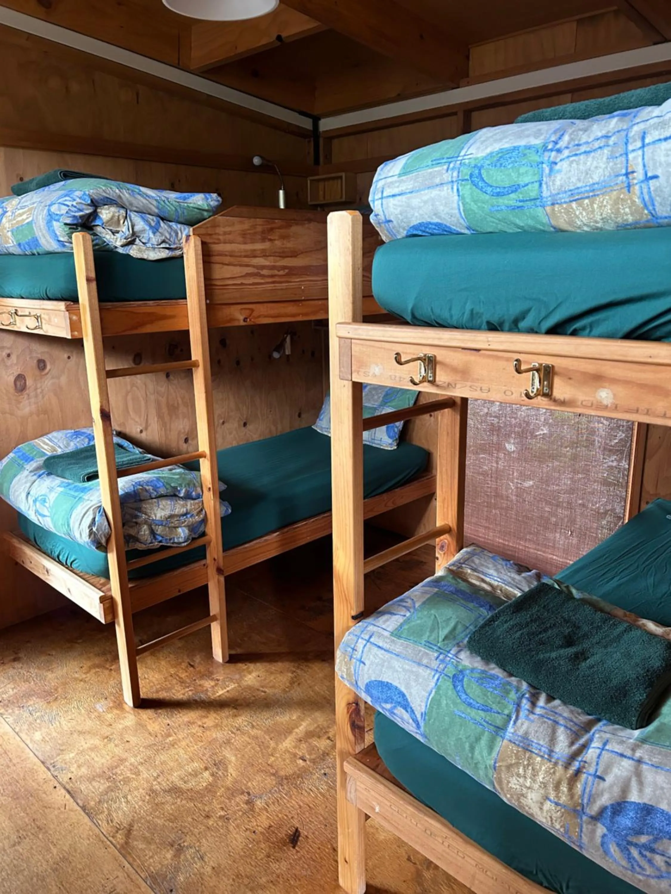 Bed in Base Camp Tasmania