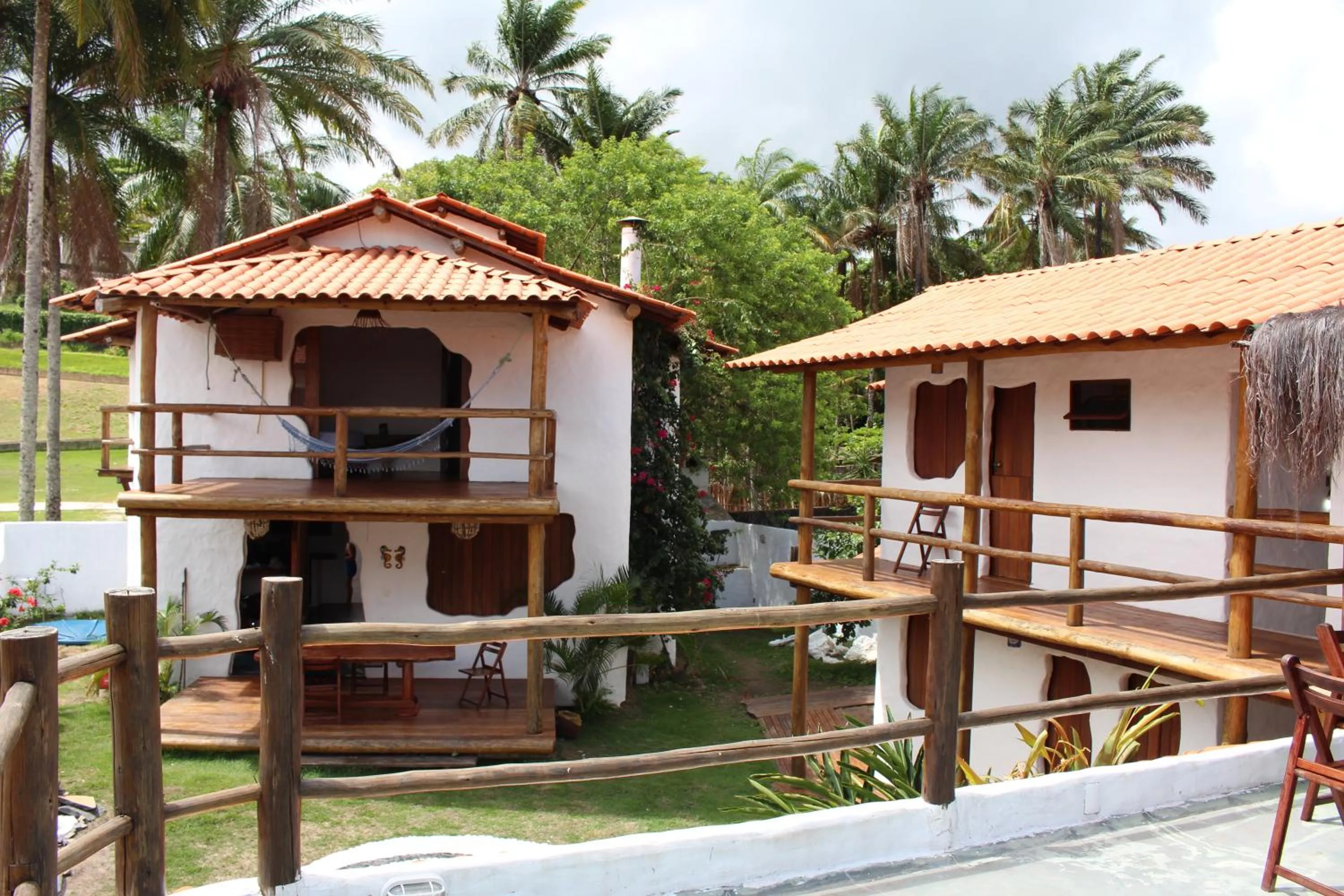 Balcony/Terrace in Pousada Cavallitos d'Amar